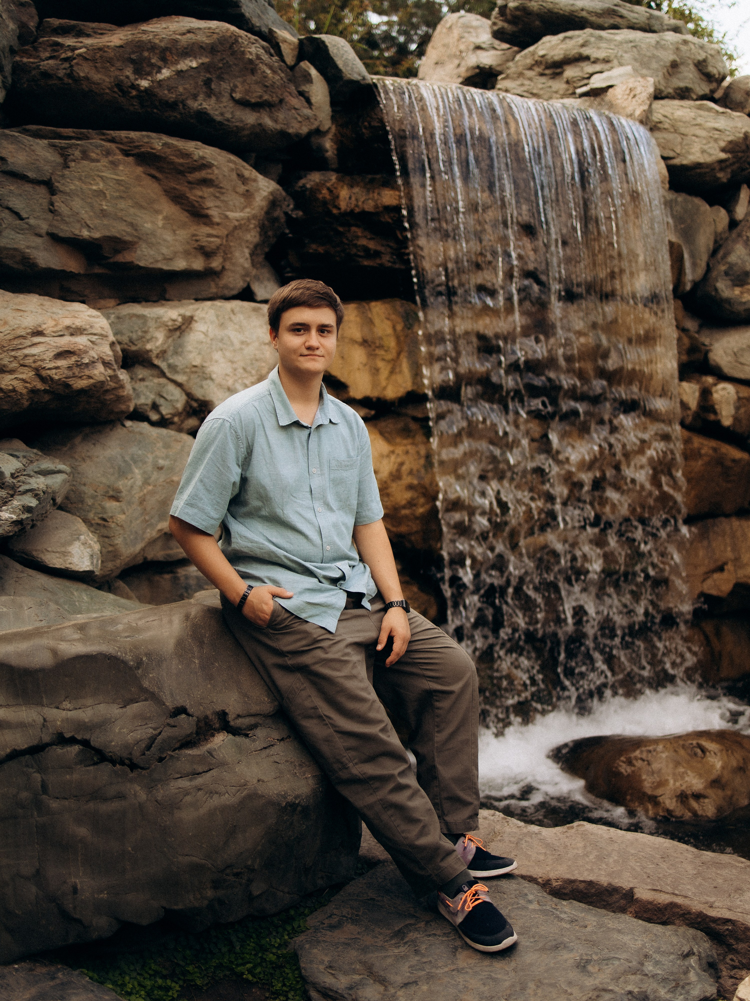 Семья в японском саду. Семейный фотограф в Краснодаре Храмова Анна