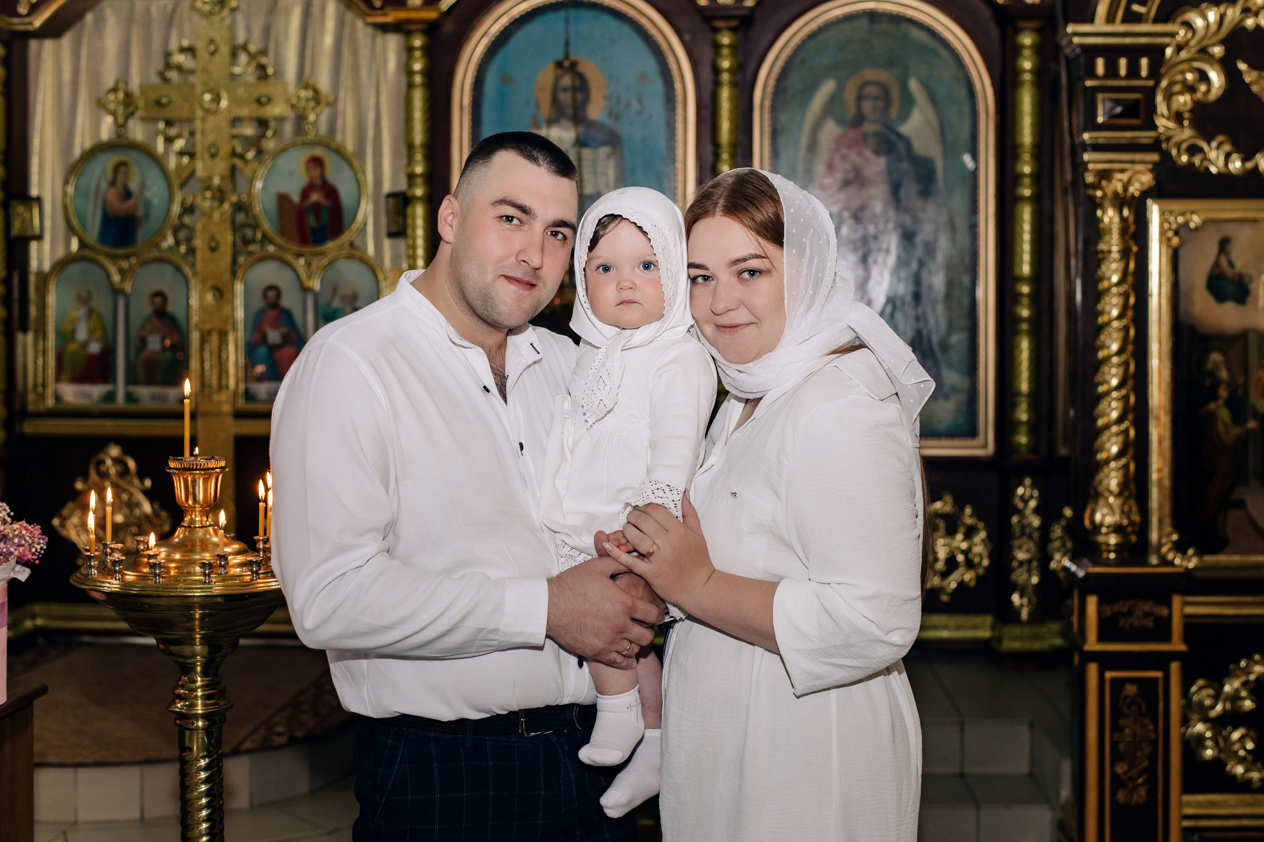 Таинство крещения Евы. Фотограф — МАРИЯ МЕДВЕДЕВА