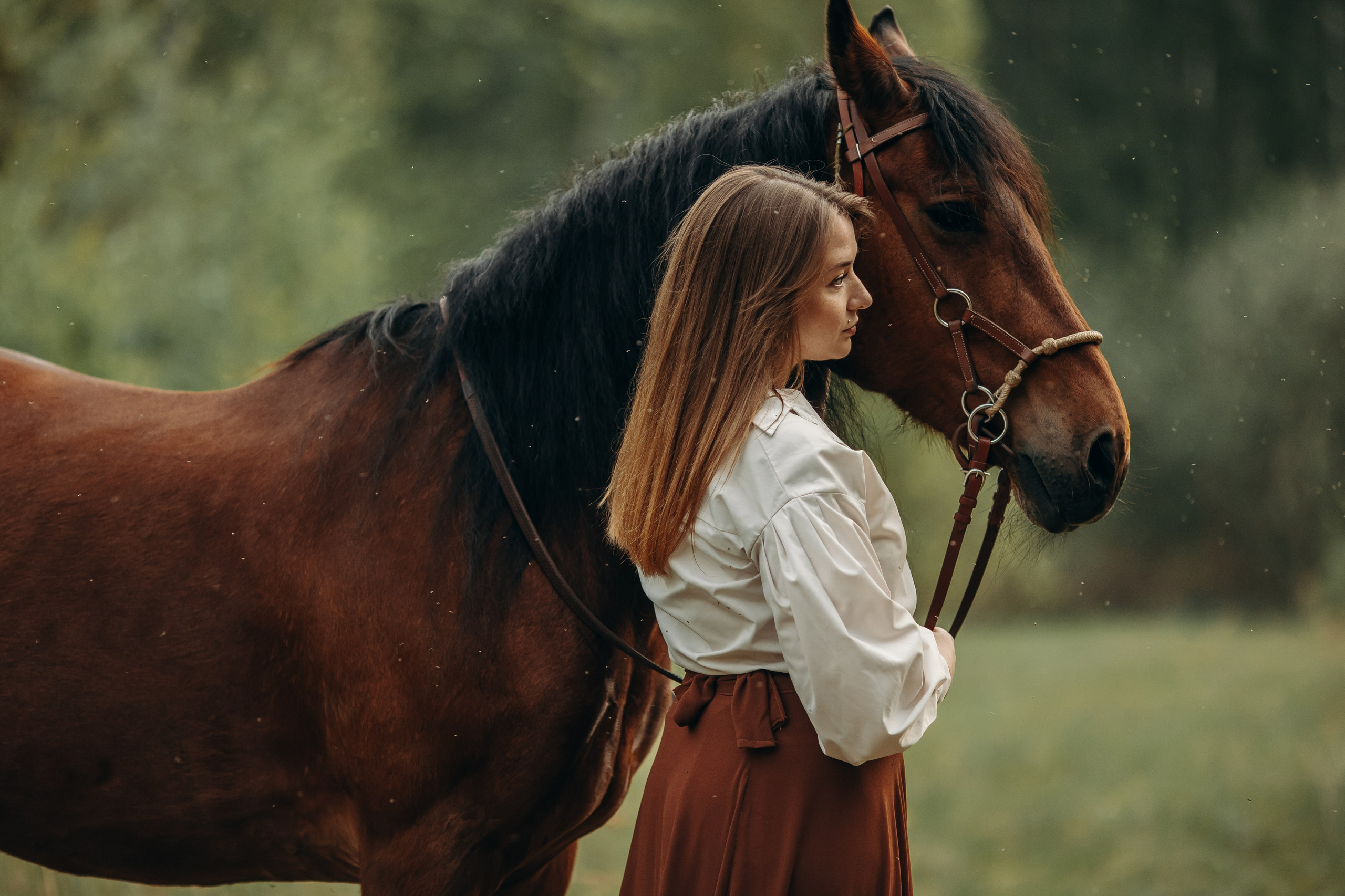 Ксения и Талисман. Анна Молчанова конный фотограф в Тюмени | фотосессии с лошадьми Тюмень