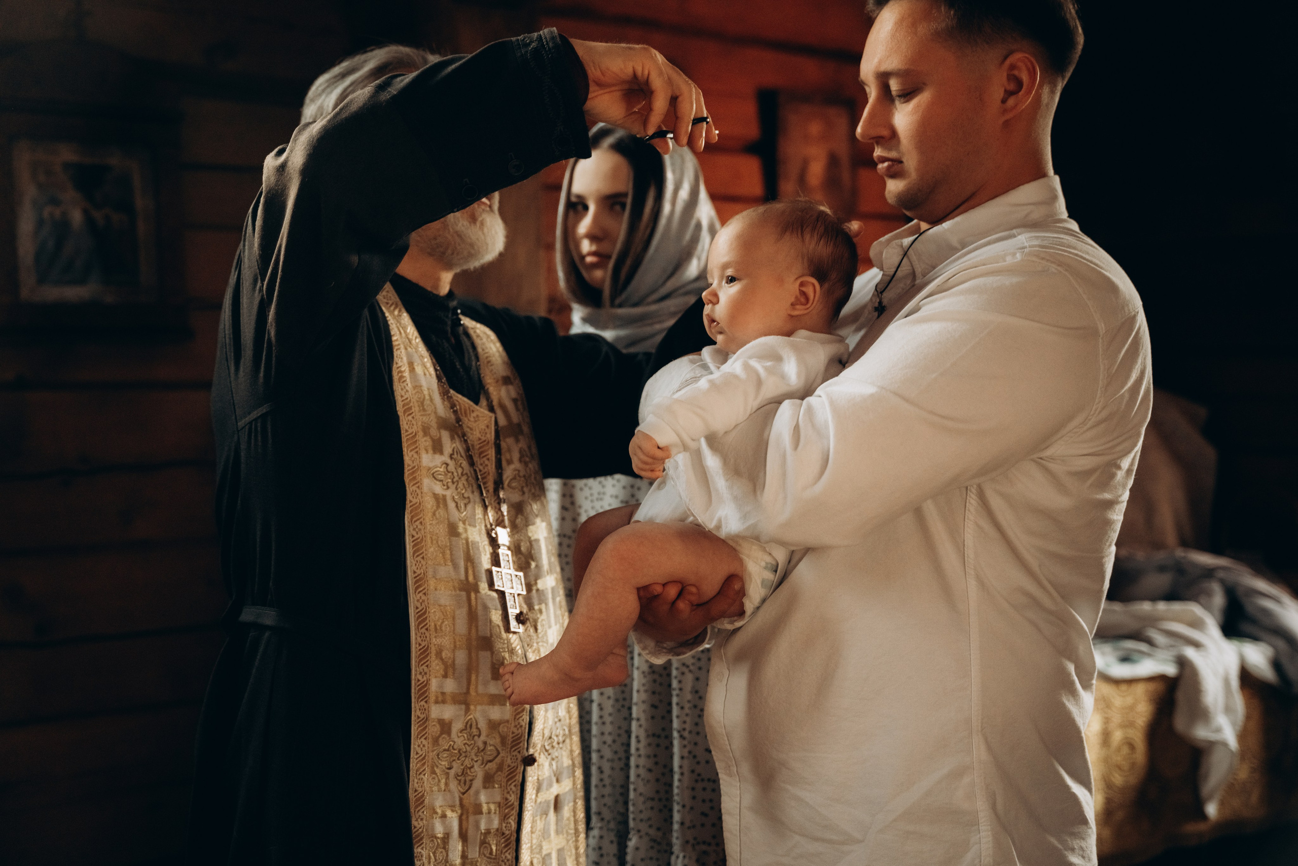 Крещение Мишки. Фотограф в Минске — Мария Миллс