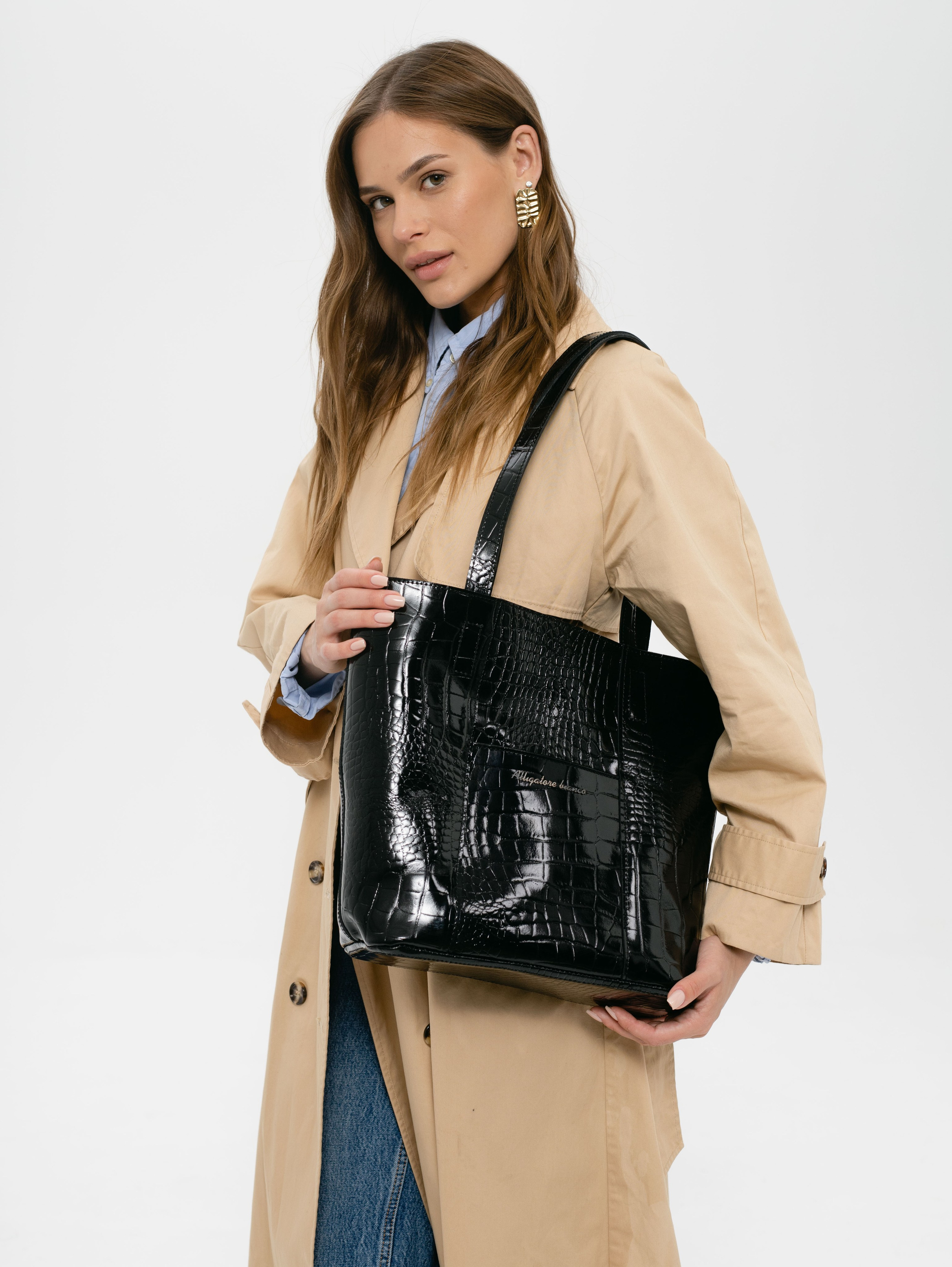 Модель 4Ш. Бренд Alligatore Biaco — это изящные изделия из натуральной кожи