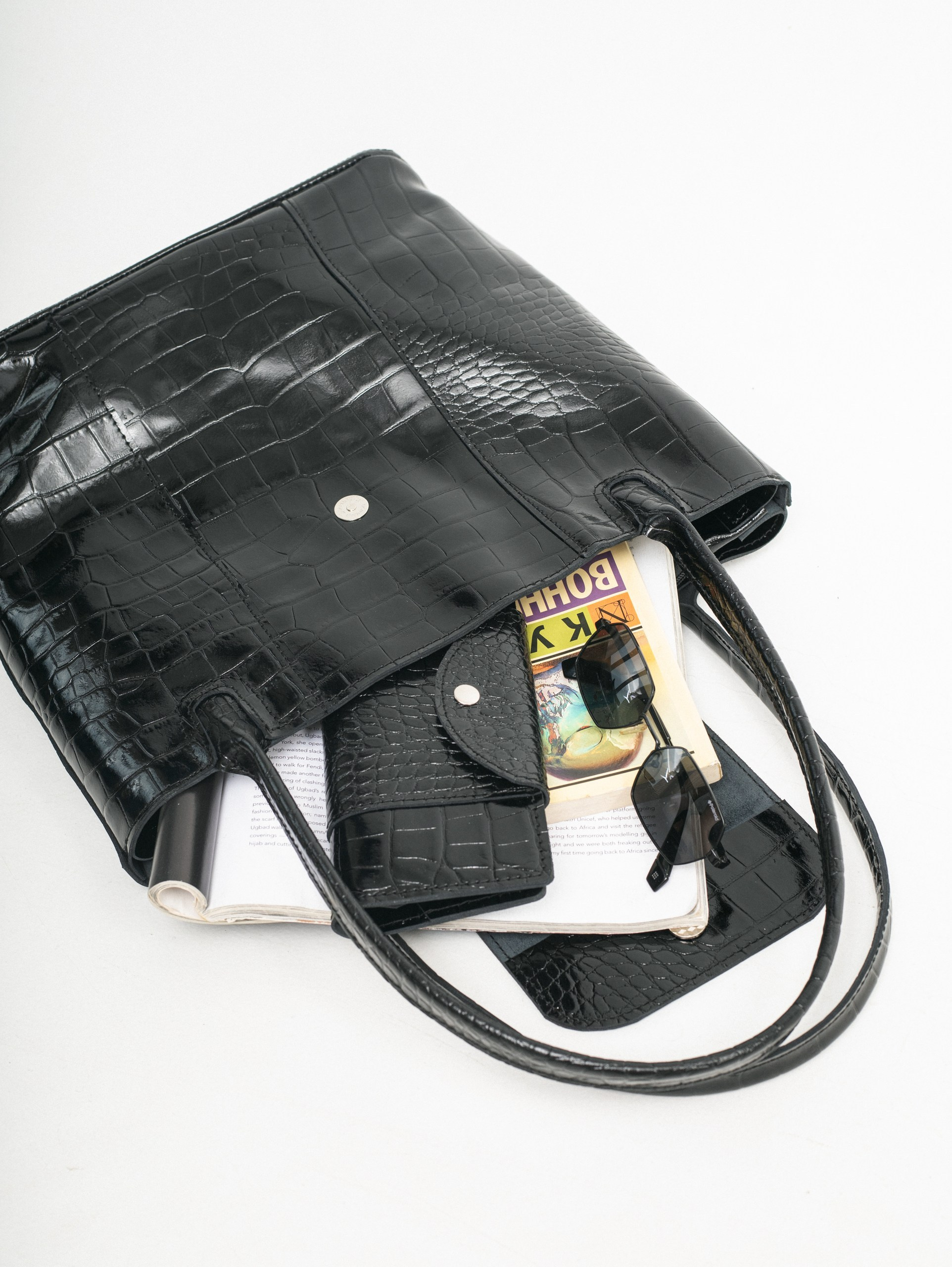 Модель 4КС04. Бренд Alligatore Biaco — это изящные изделия из натуральной кожи