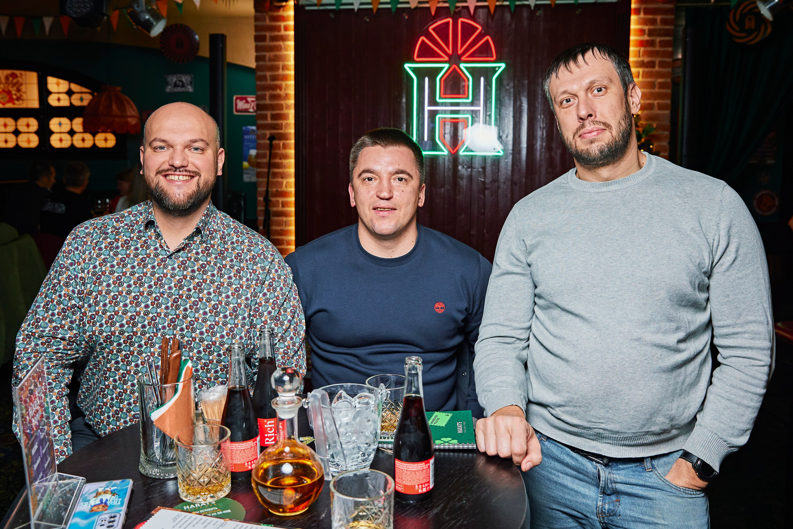 Новогодние выходные в Harat’s pub. Фотограф Александра Иванова