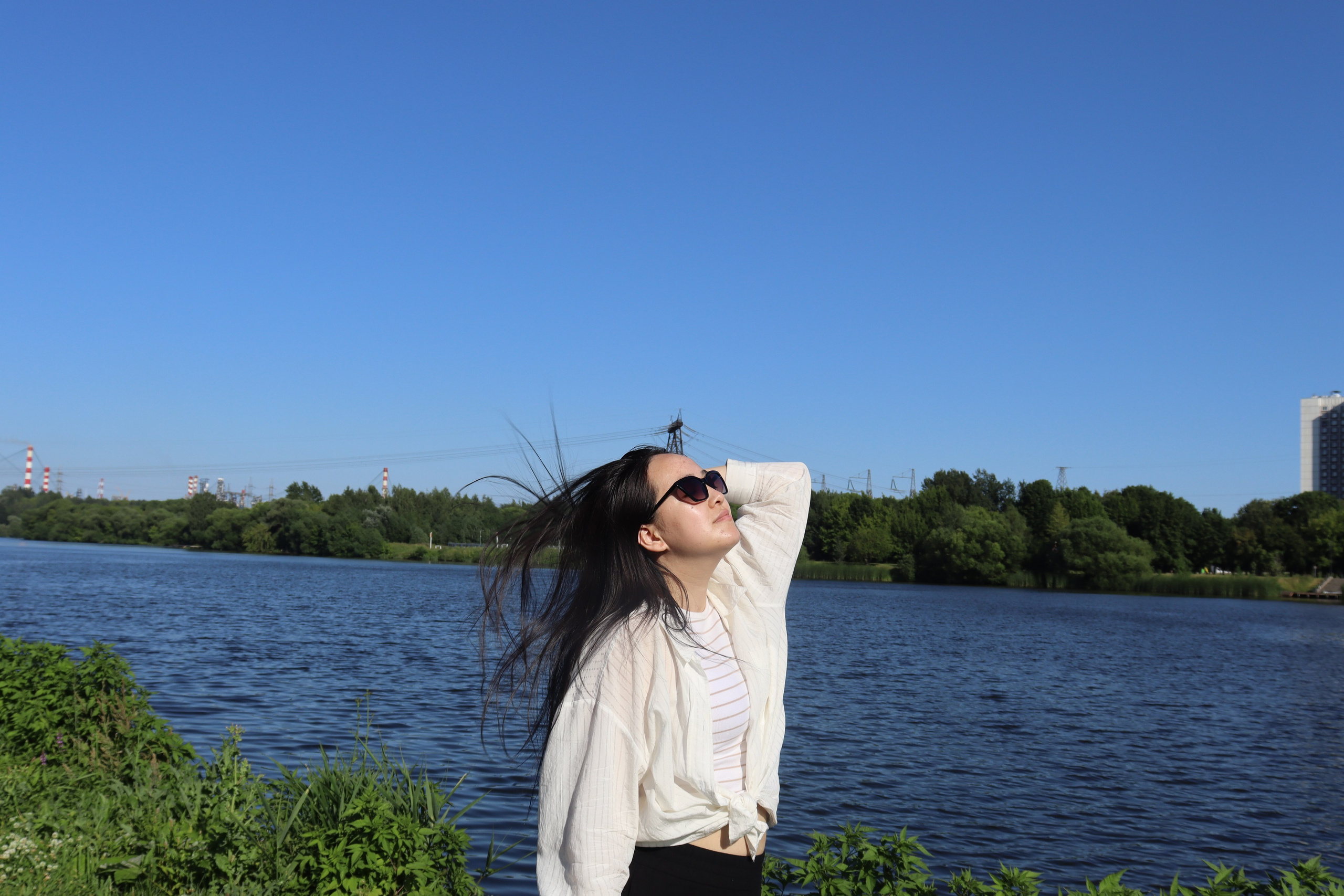 По Москва-Реке. Фотограф