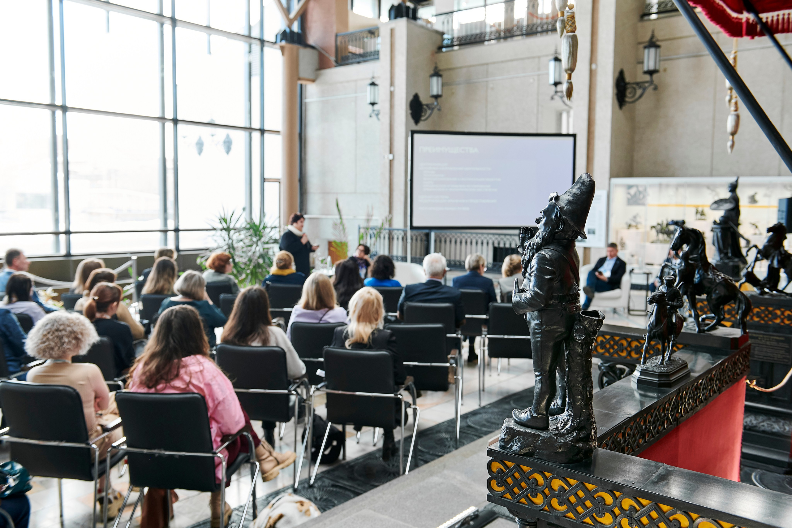 Всероссийская лаборатория культурных проектов «Culturalica» в ЕМИИ. Фотограф Постольник Дарья