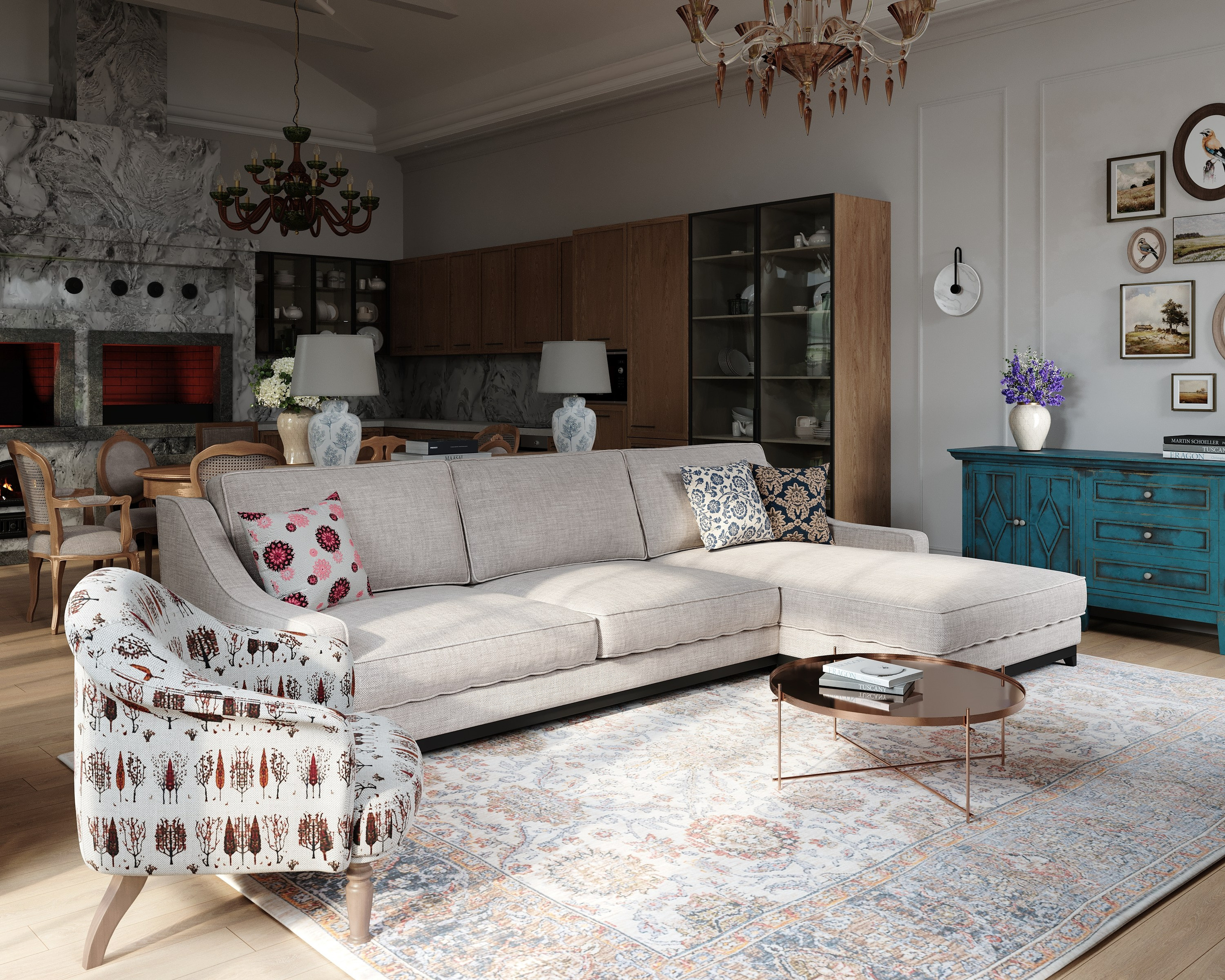 BBQ. Визуализация интерьера и архитектуры Надежда Чехун