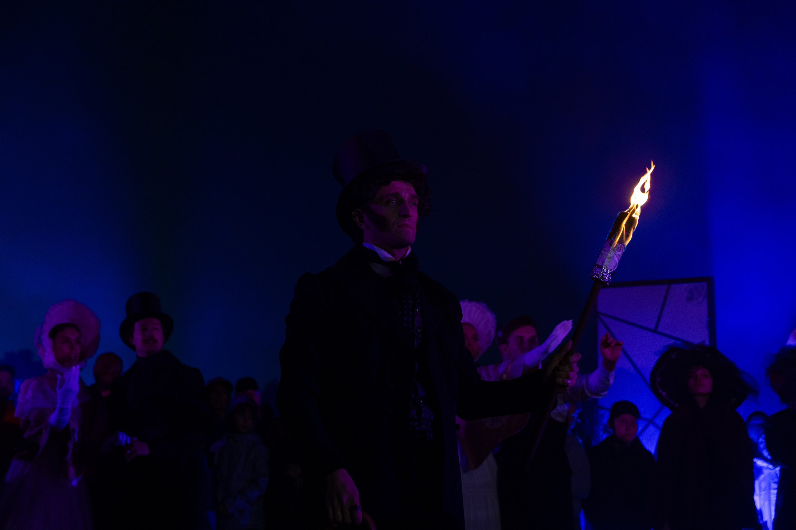 Иммерсивное шоу «Пушкин.Суйда» 2024. Свадебный и репортажный фотограф в Санкт-Петербурге