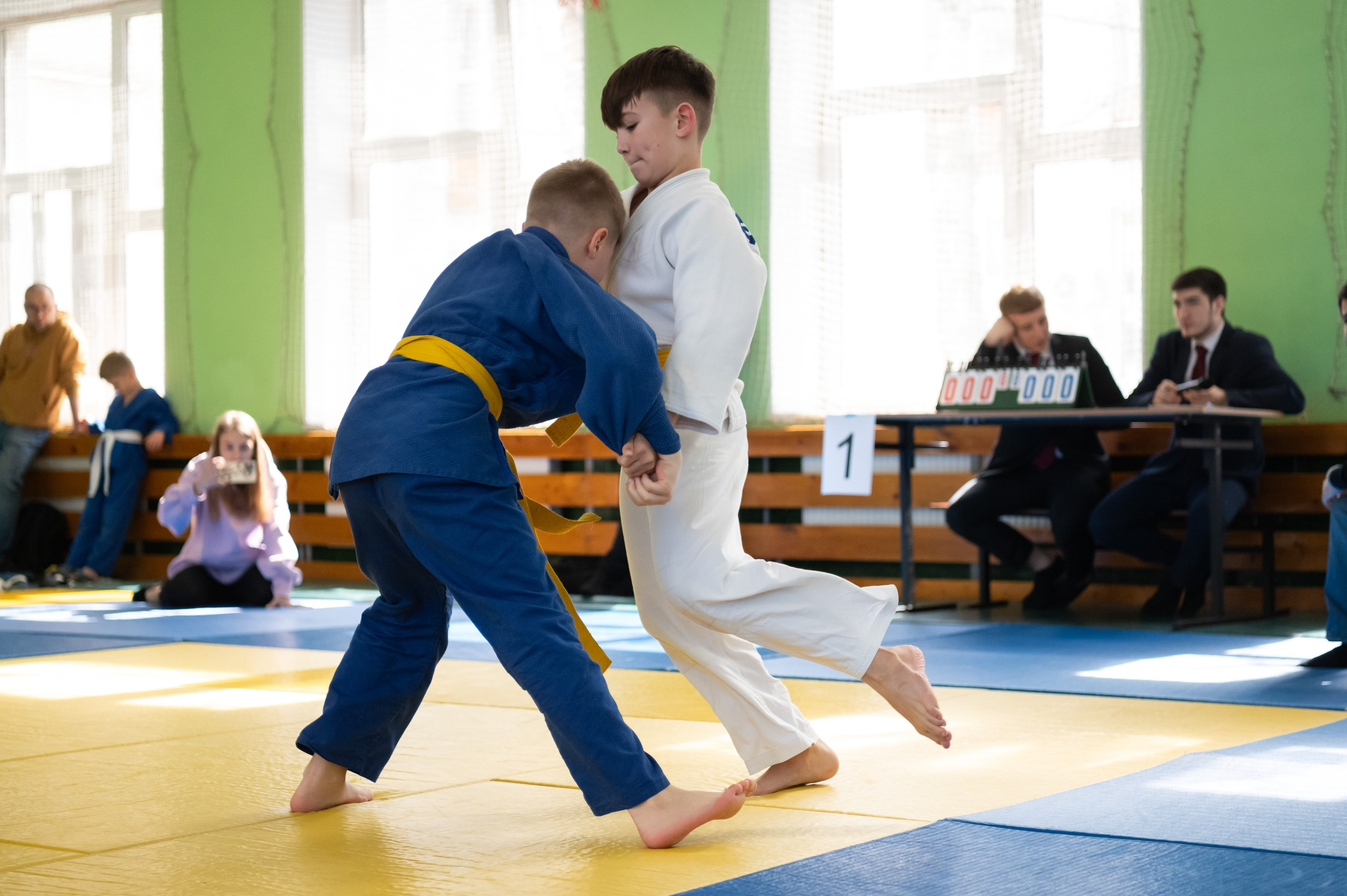 Спортивные соревнования по Дзюдо. Детский и семейный фотограф г. Москва Оксана Катаджи