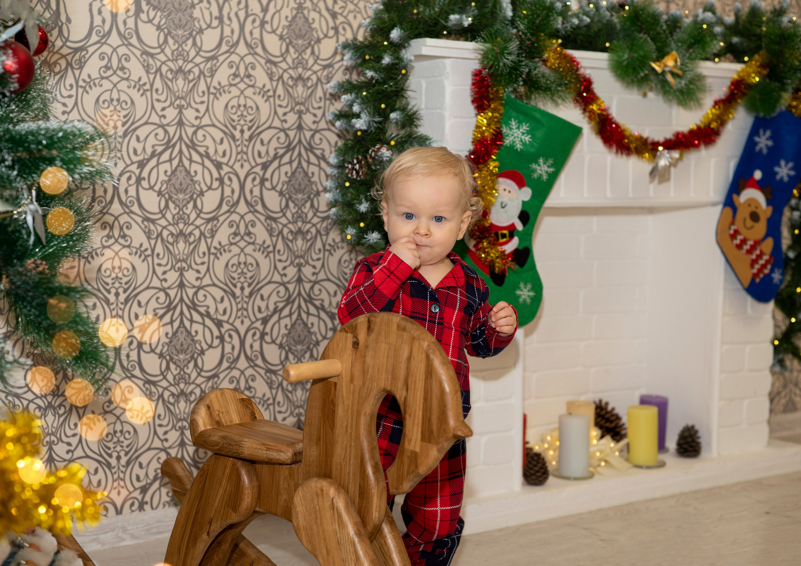 Новогодняя домашняя фотосессия. Детский и семейный фотограф г. Москва Оксана Катаджи