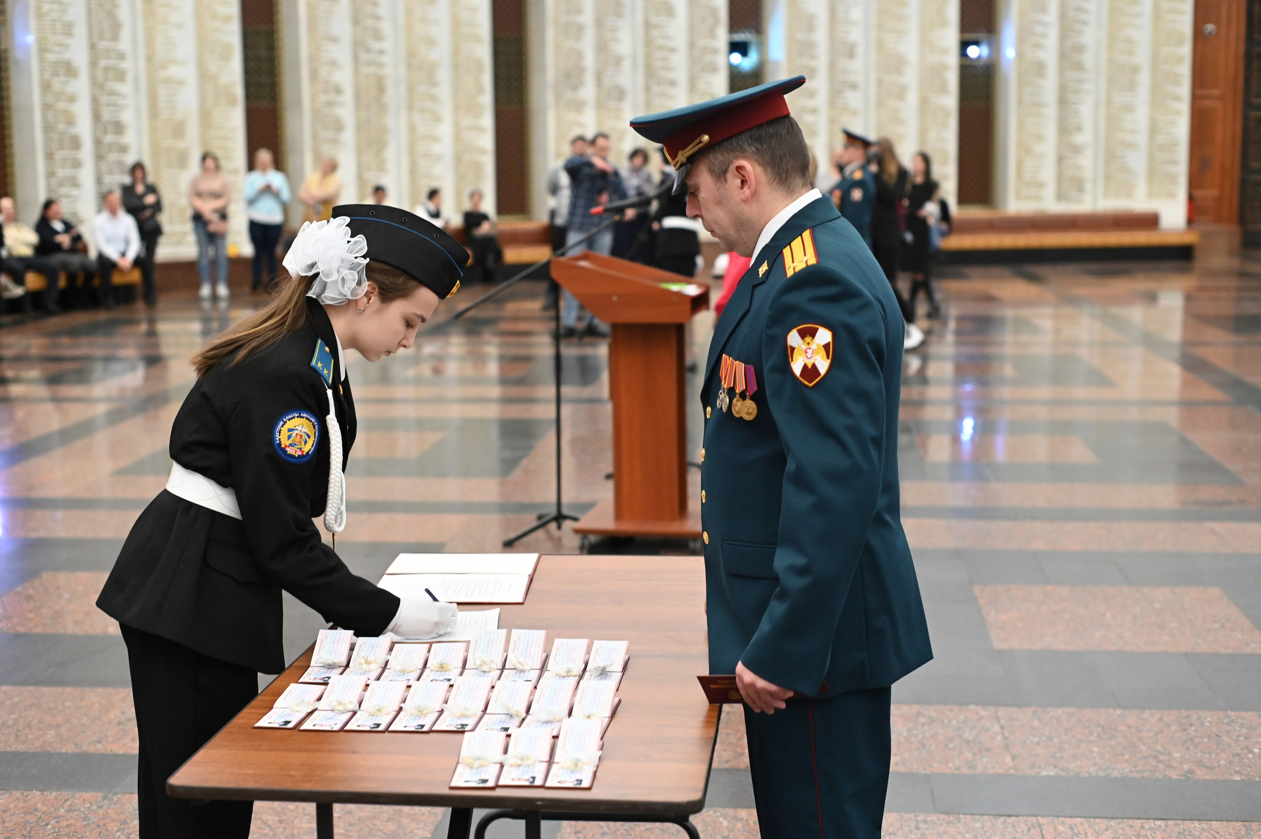 Присяга Поклонная Гора. Детский и семейный фотограф г. Москва Оксана Катаджи