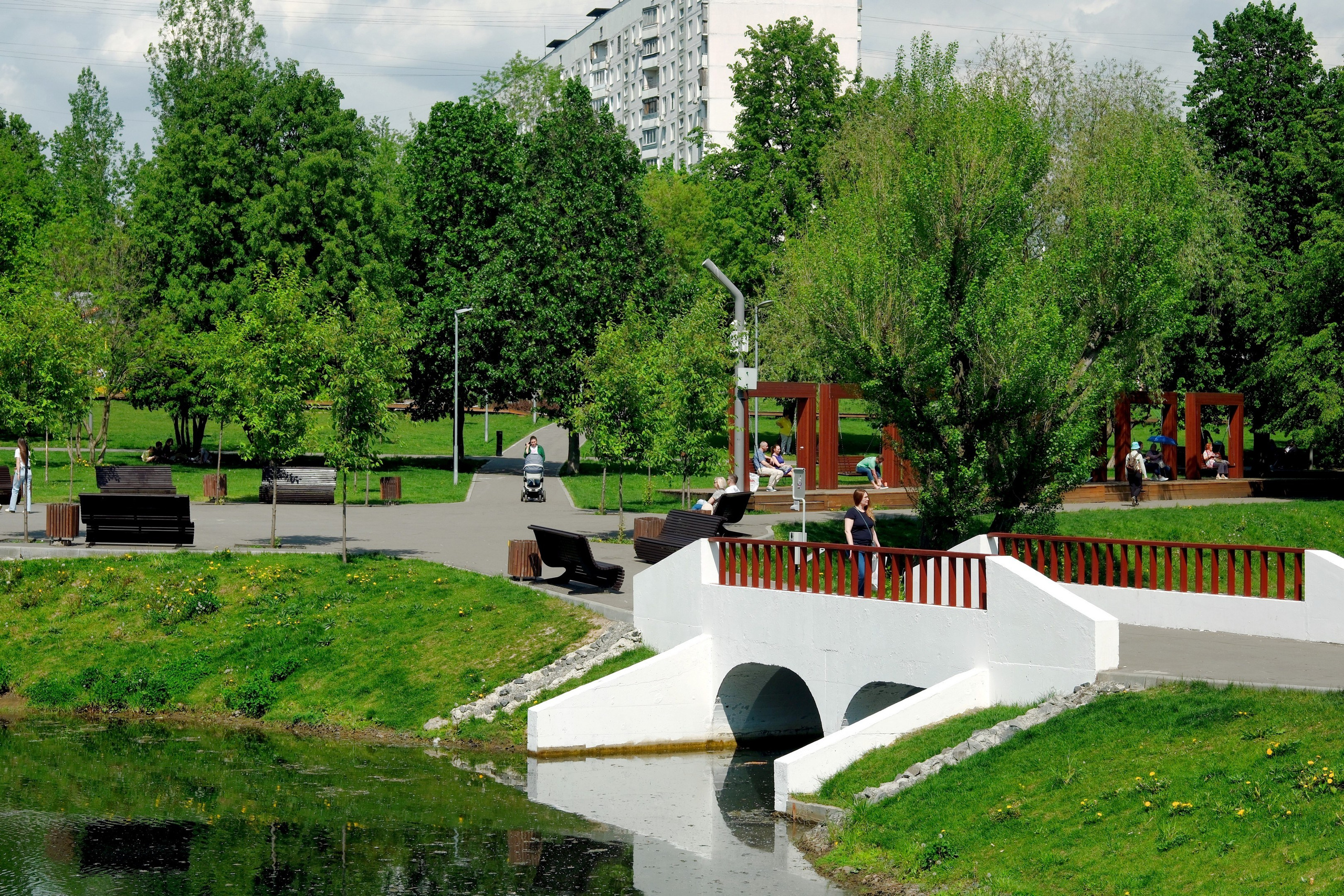 Кировоградские каскадные пруды 2024. Улица, люди, жизнь…