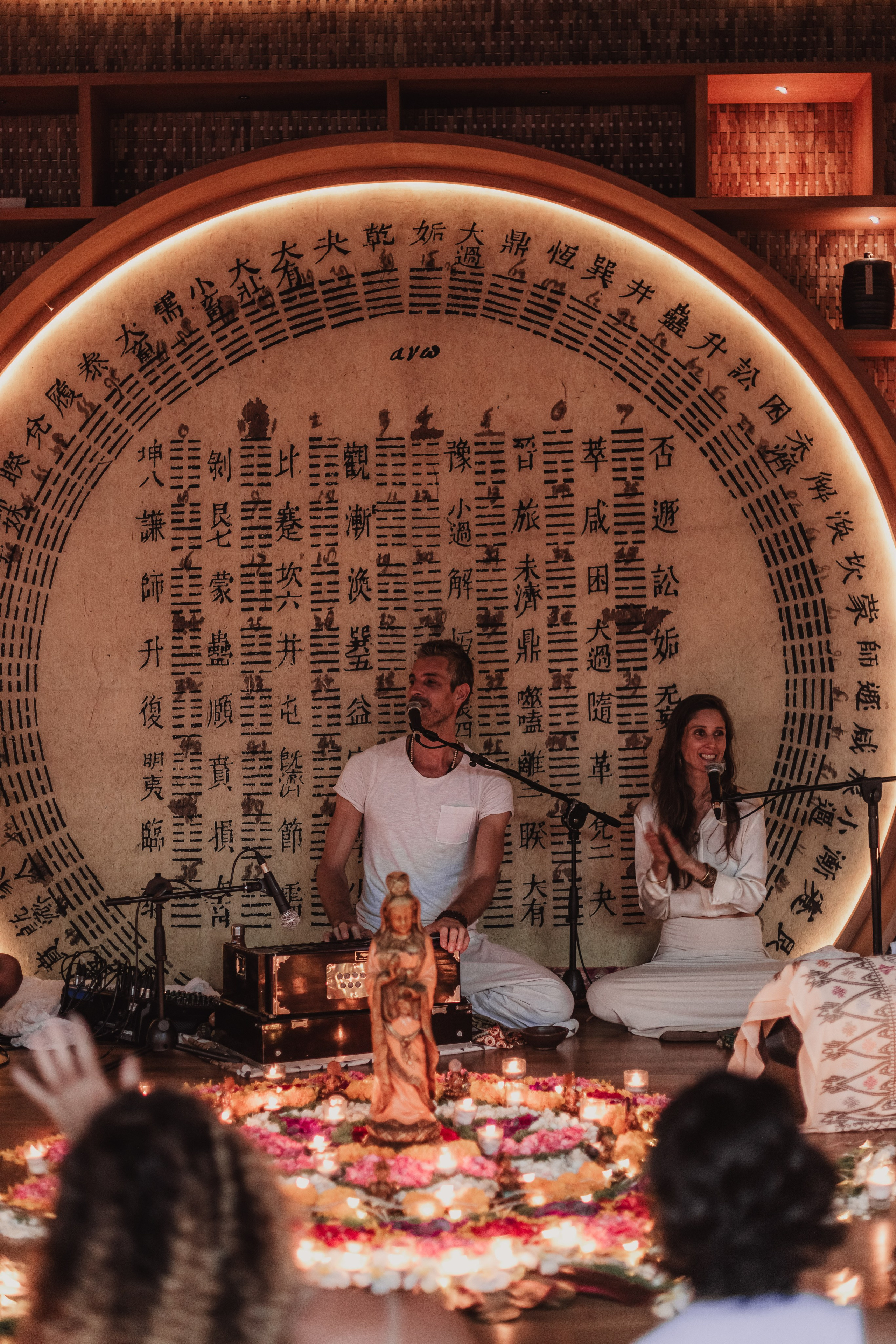 Navaratri w Bhakti Bliss at Dragon tea temple. Мариам Багдасарян