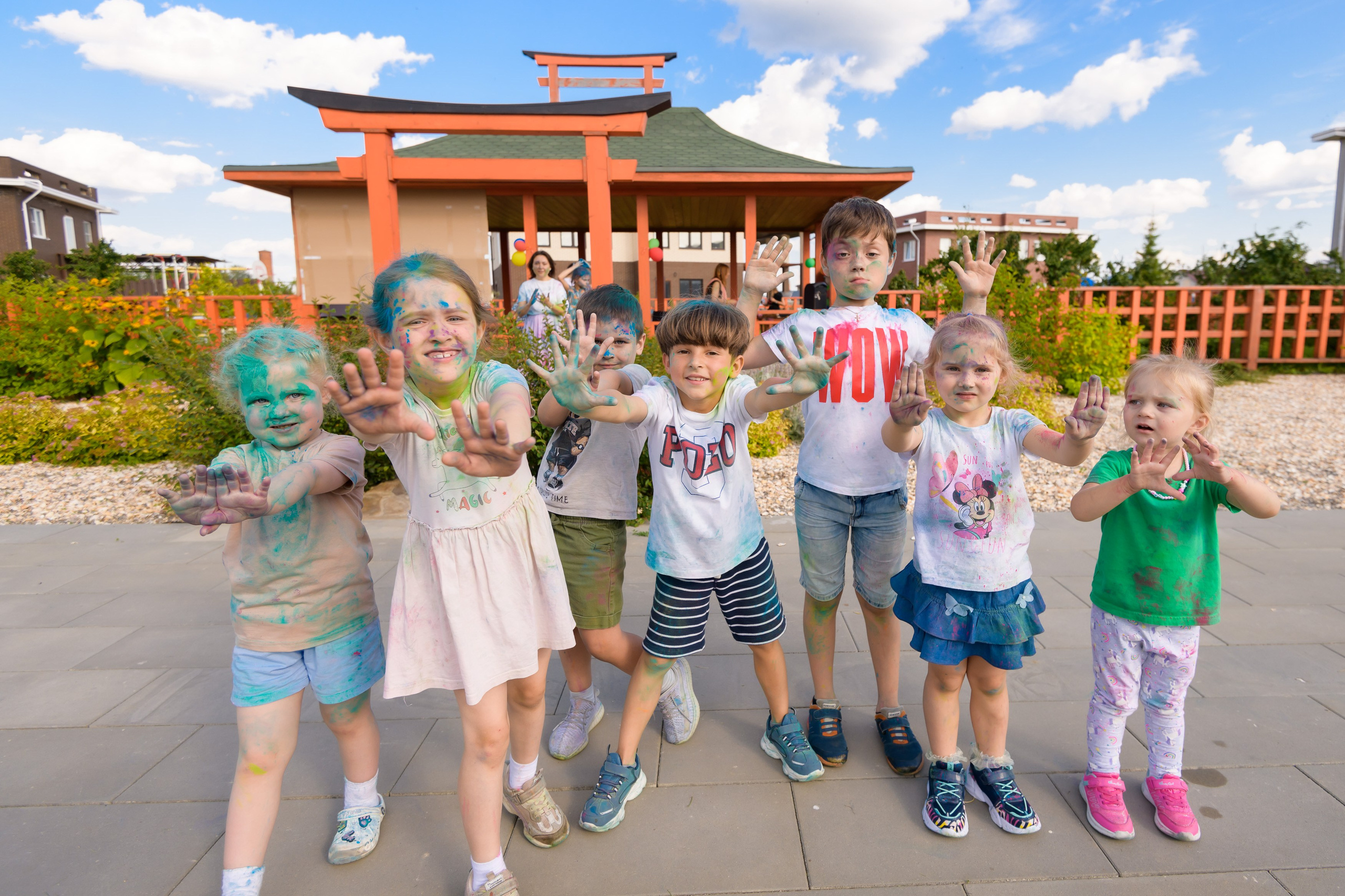 Вечеринка «Индия» в Детском садике Sunschool. Репортажный фотограф Сергей Дроздов