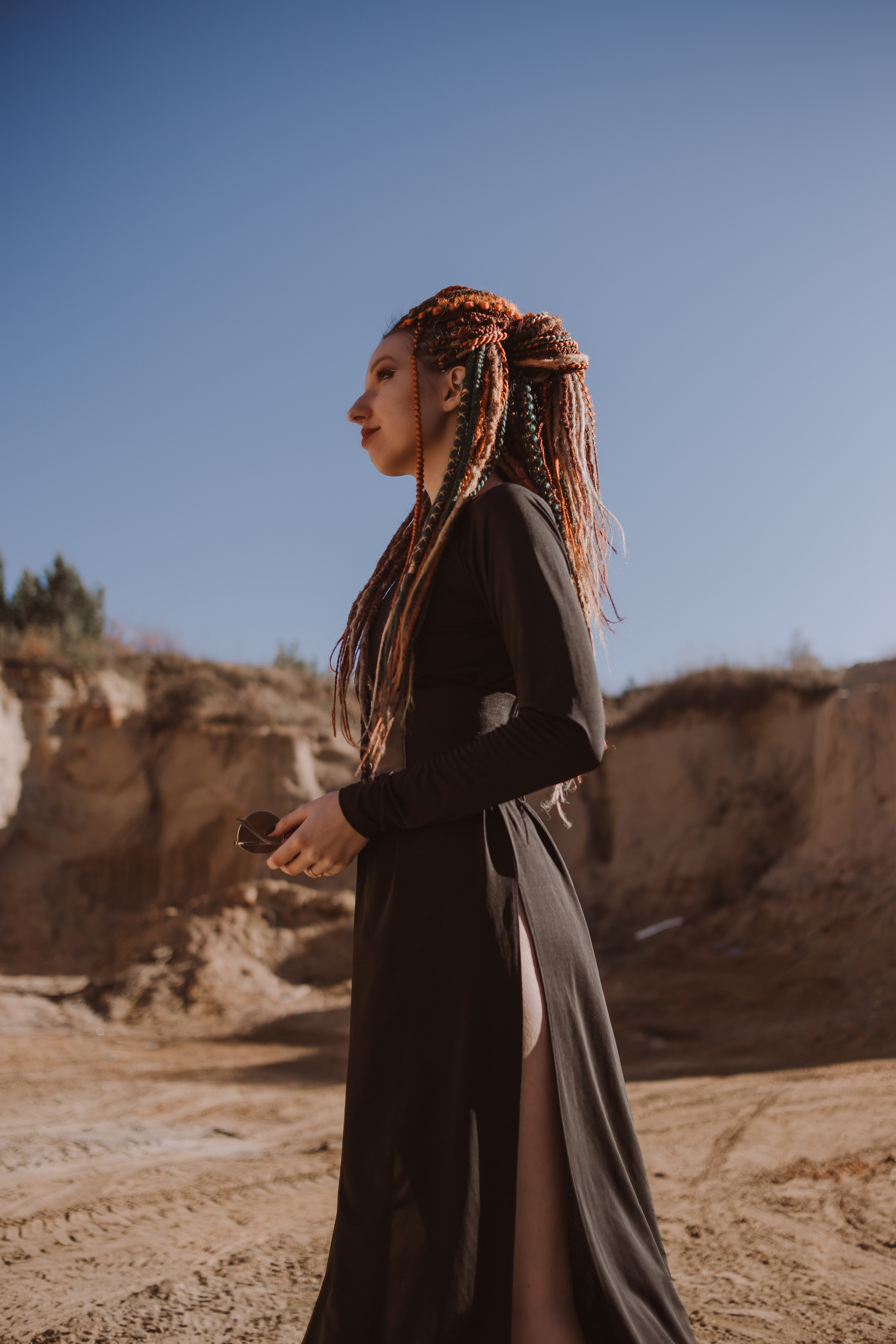 Марина. Песчаный карьер. Фотограф Регина Крикунова г. Красноярск