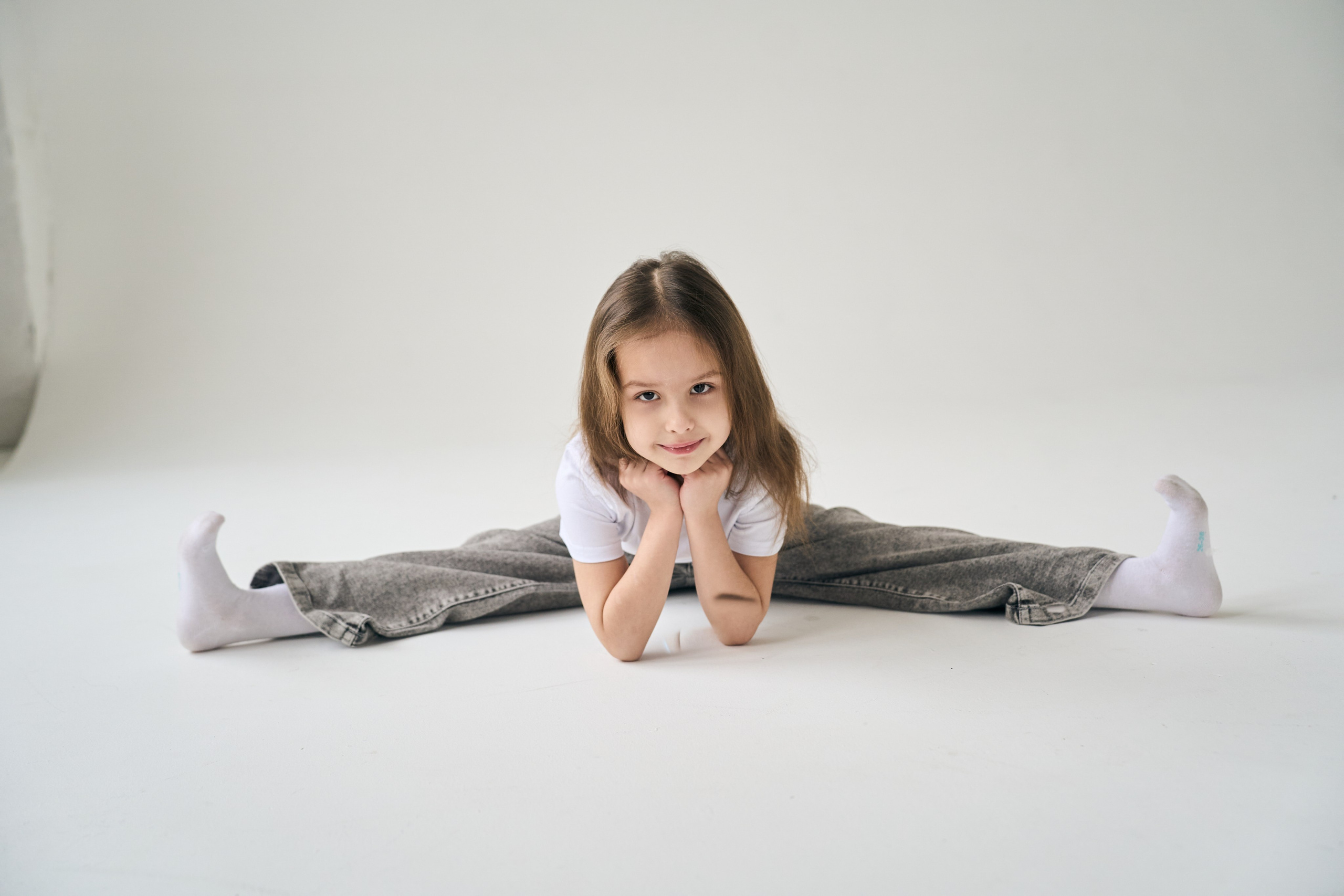 Съемка на циклораме с естественным освещением. Портретный и репортажный фотограф Вадим Эпов