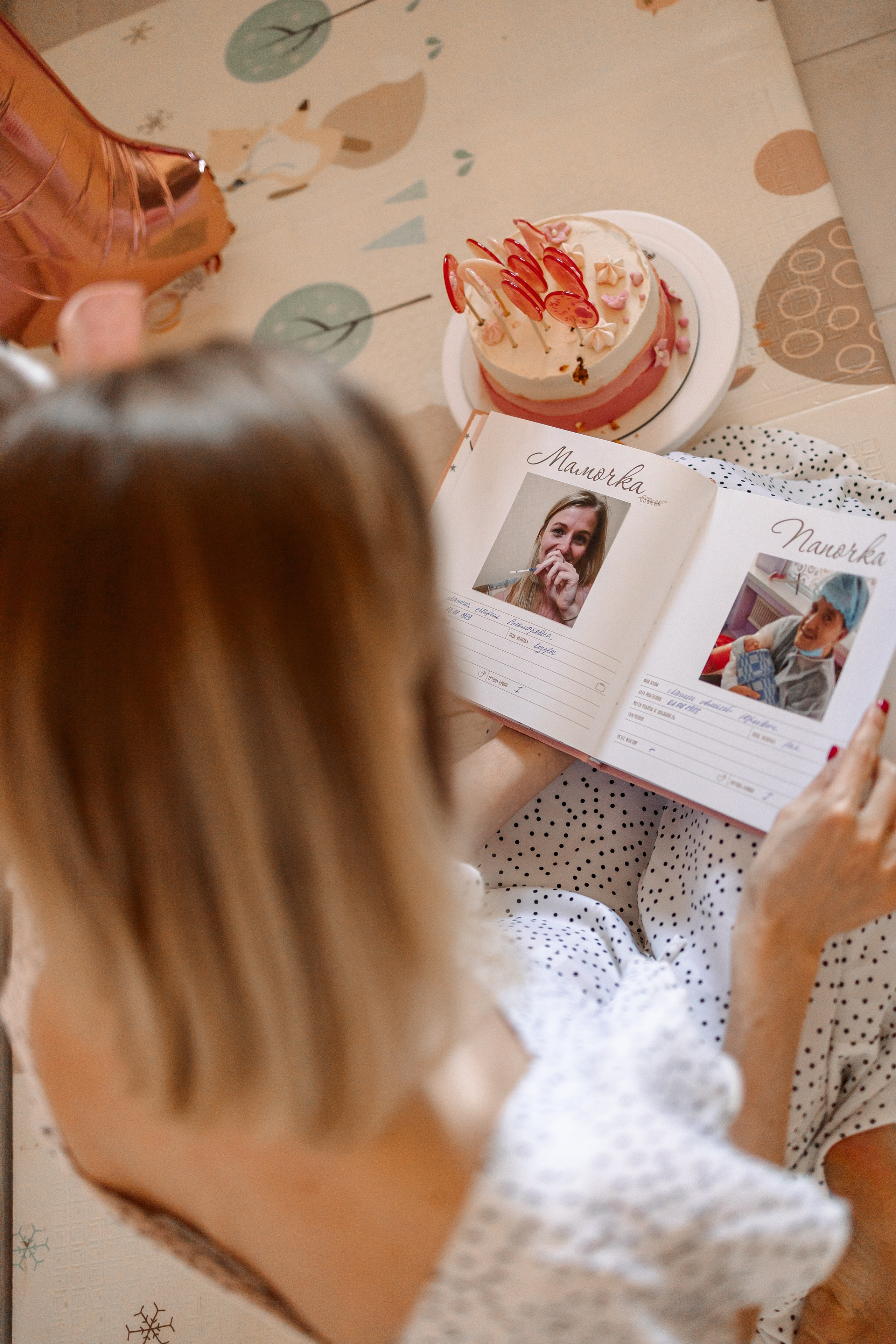 Первый день рождения малышки. Семейный Фотограф в Москве Евгения Симоненко