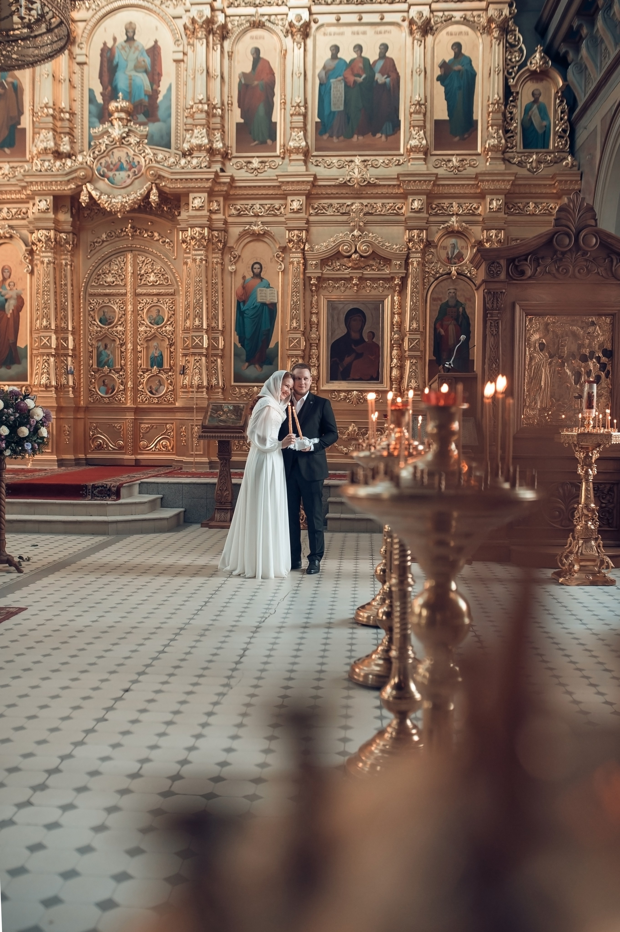 Таинство Венчания Христорождественский кафедральный собор. Семейный фотограф Олеся Батурина Рязань