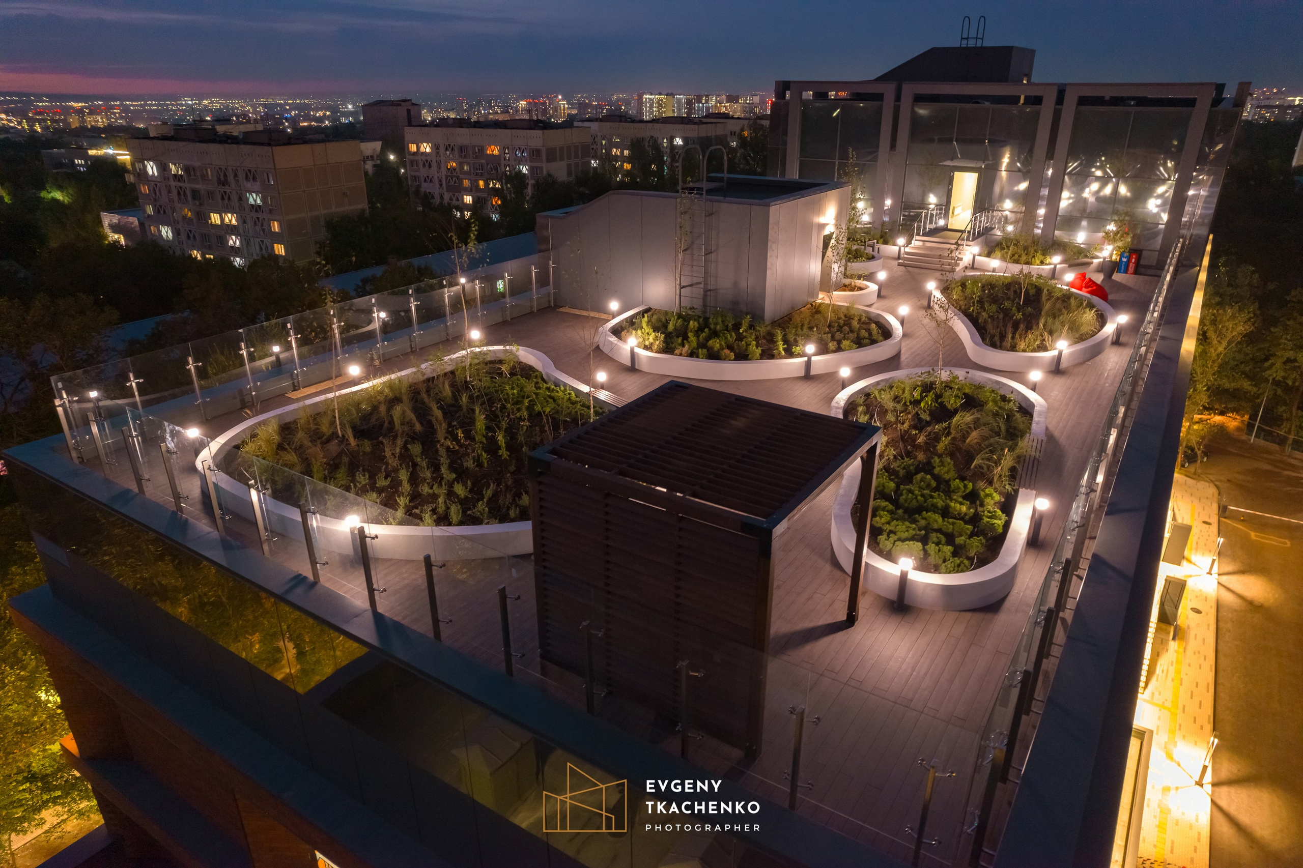 Общежитие университета NarXoz в Алматы. Архитектурный и интерьерный фотограф в Казахстане