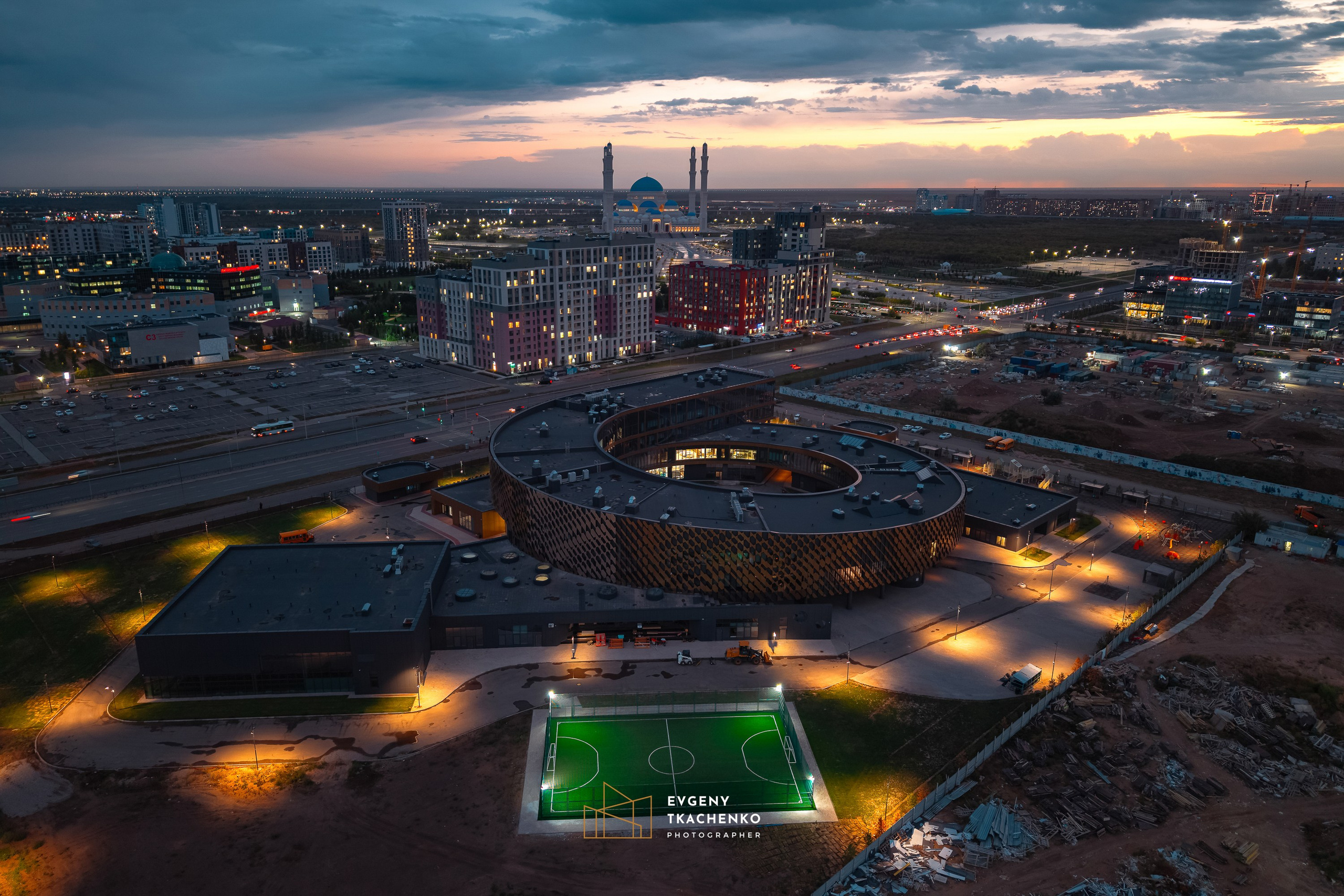 Kazakhstan International School в г. Астана. Архитектурный и интерьерный фотограф в Казахстане