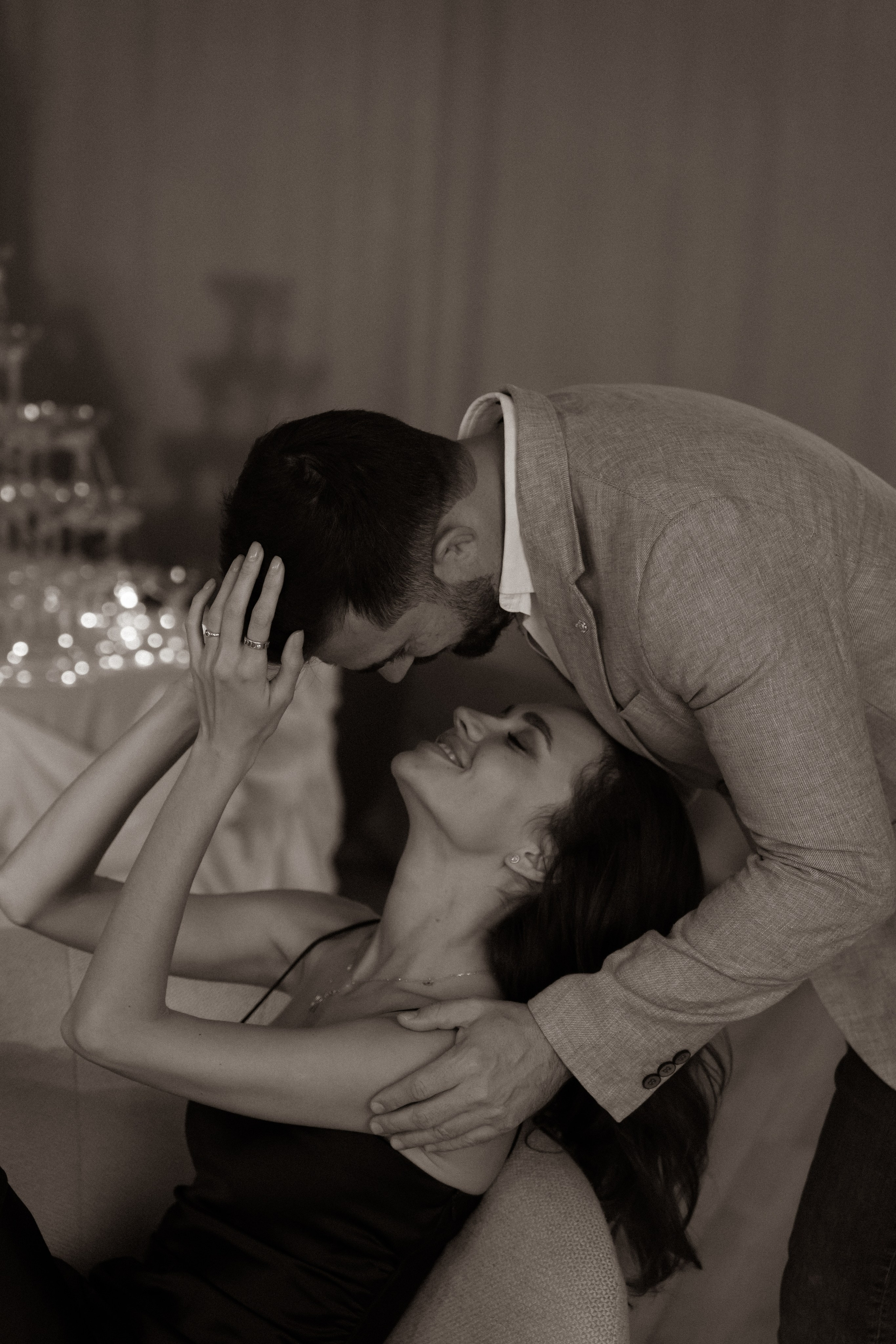 Красивая новогодняя фотосессия для Каролины и родителей. Фотограф в Красноярске. Юлия Чаушанская