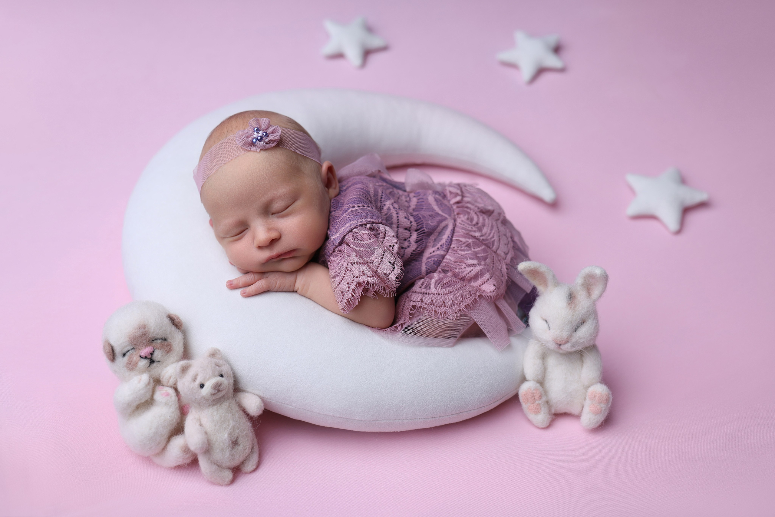 Newborn девочки. Фотограф новорожденных Модяева Ирина