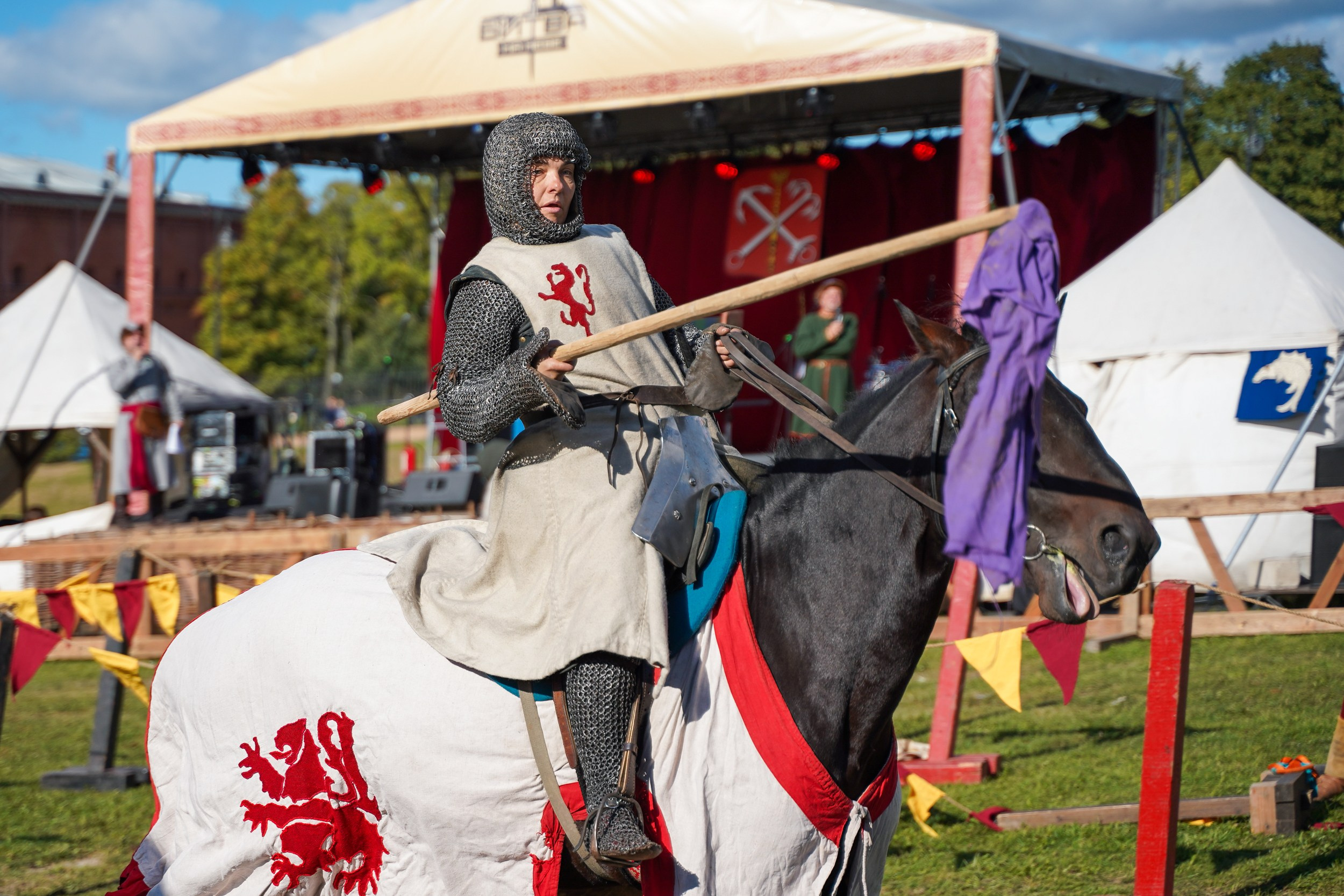 Рыцарский турнир в рамках фестиваля «Битва на Неве» Санкт-Петербург 2024 г. Фотограф-анималист, портретный фотограф в Чебоксарах Мария Садыкова