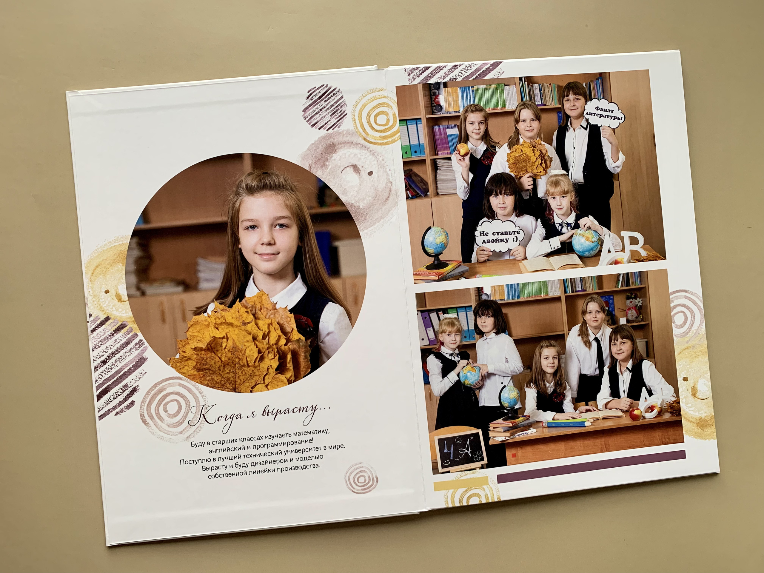 Начальная школа. Готовые работы. Фотокниги в Туле. Выпускные фотокниги в Туле