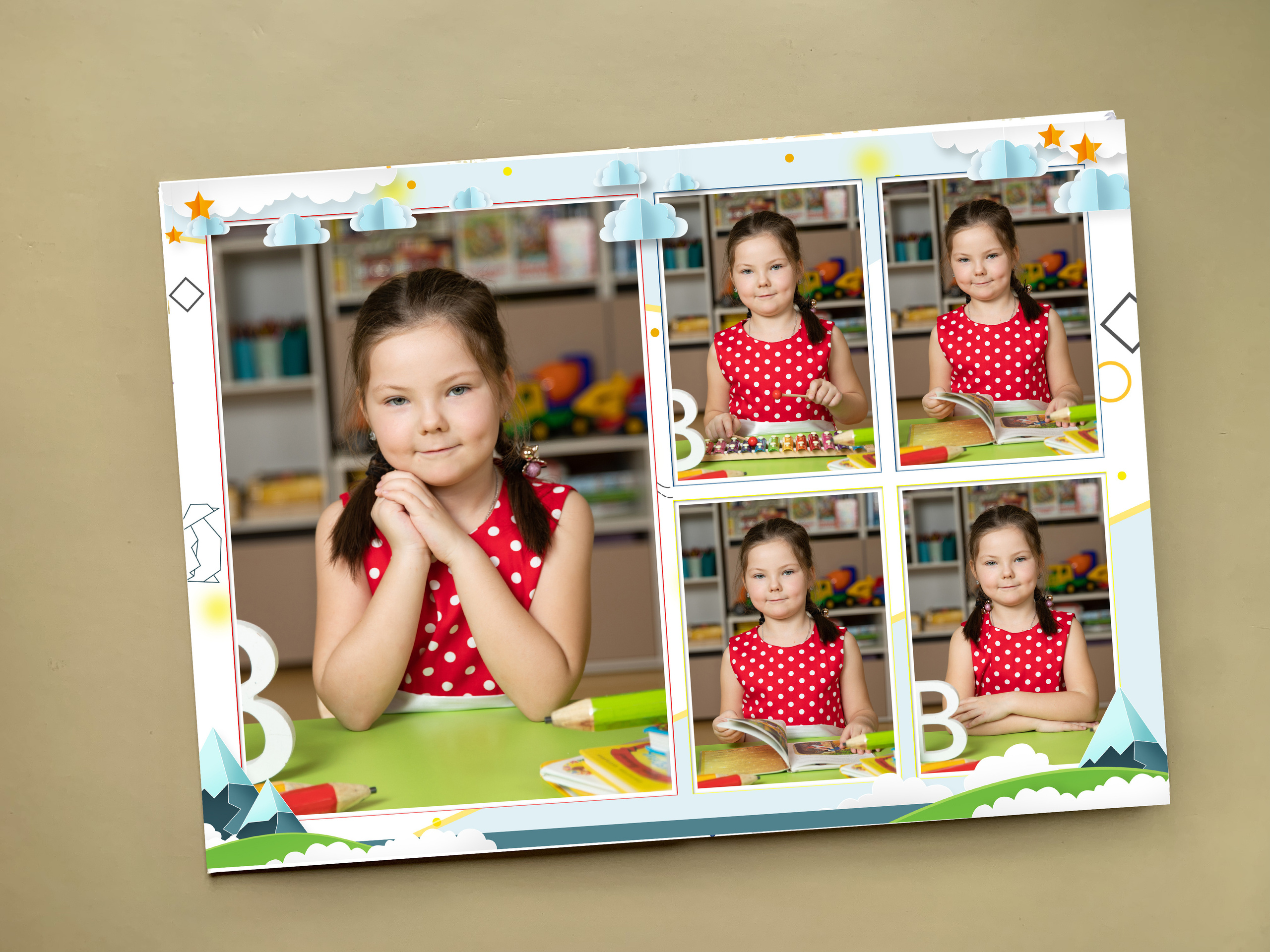 Детский сад. Готовые альбомы. Фотокниги в Туле. Выпускные фотокниги в Туле