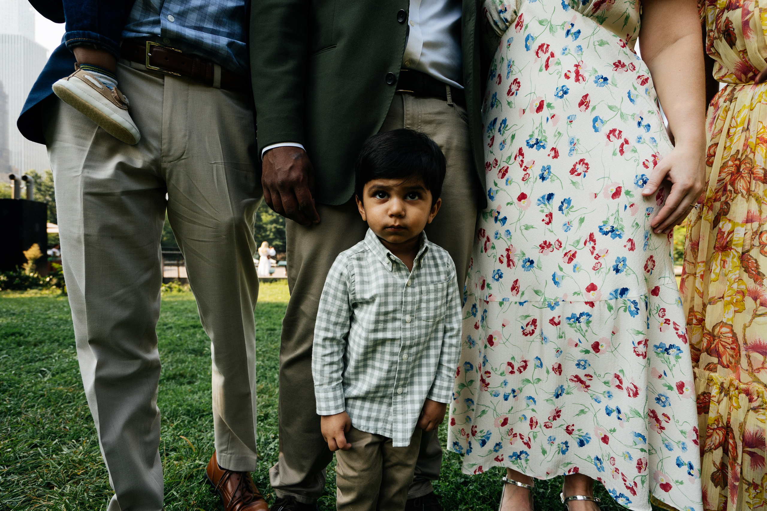 Family in New York City photo shoot. New York photographer RINAT SHAHMETOV in New York city