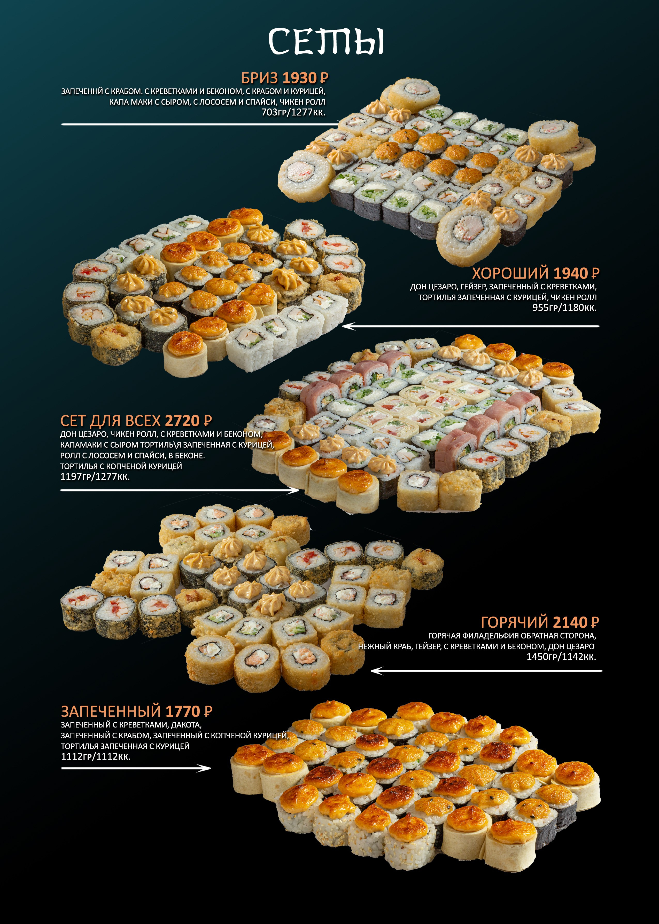 Вёрстка меню и рекламных макетов «под ключ». Авторские туры с профессиональным фотографом