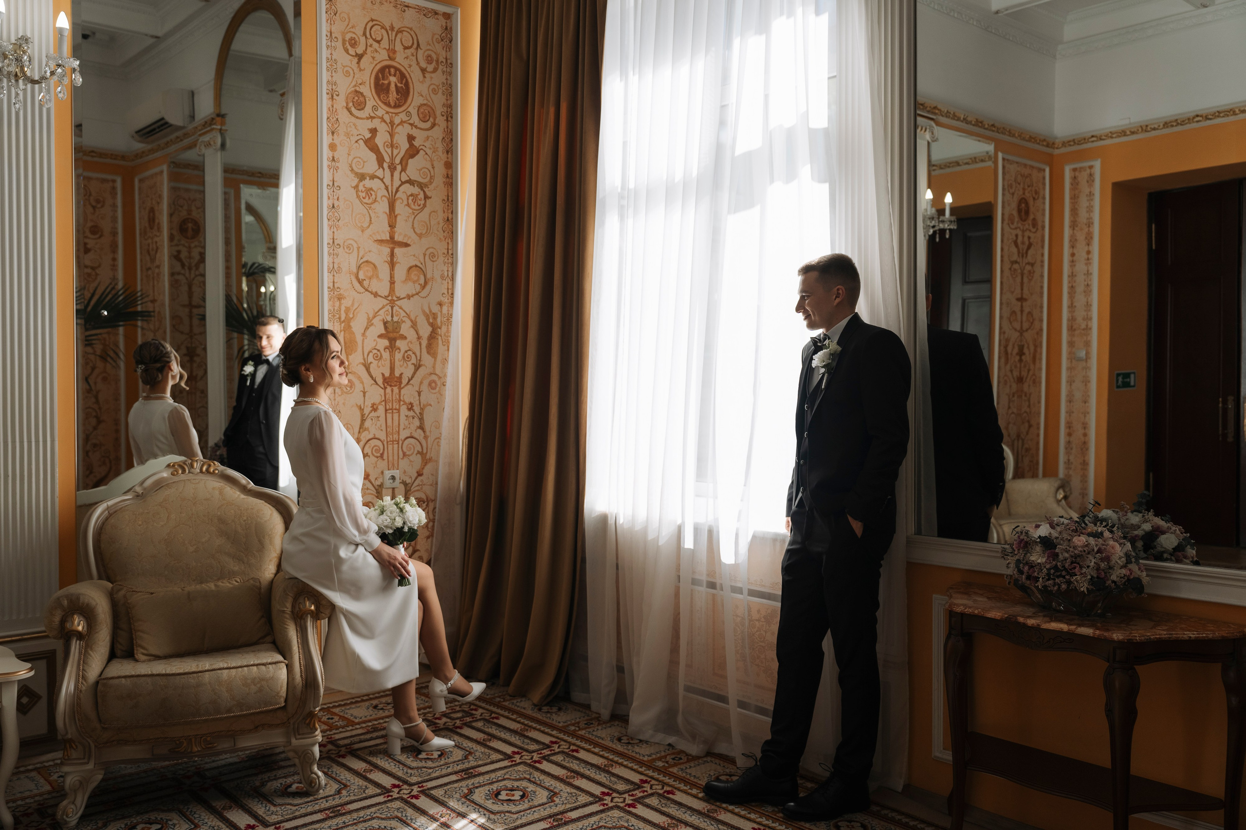 Алина и Александр. Свадебный фотограф в Москве Анна Полушина