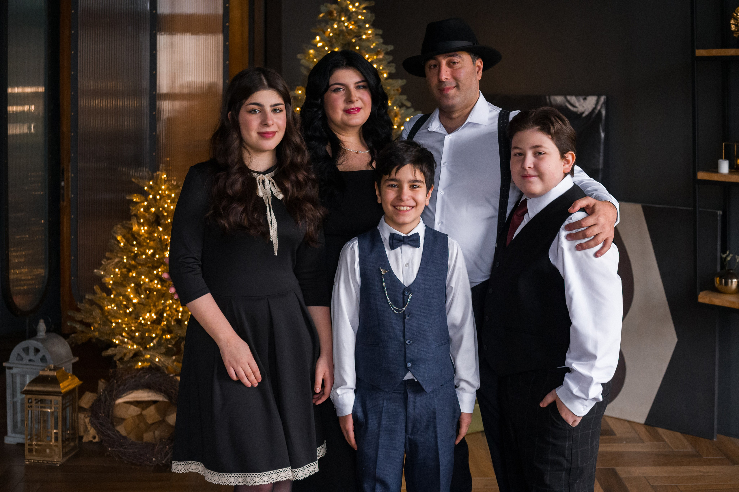 Семейная фотосессия в стиле «Крестный отец». Фотограф Юлия Кондратьева