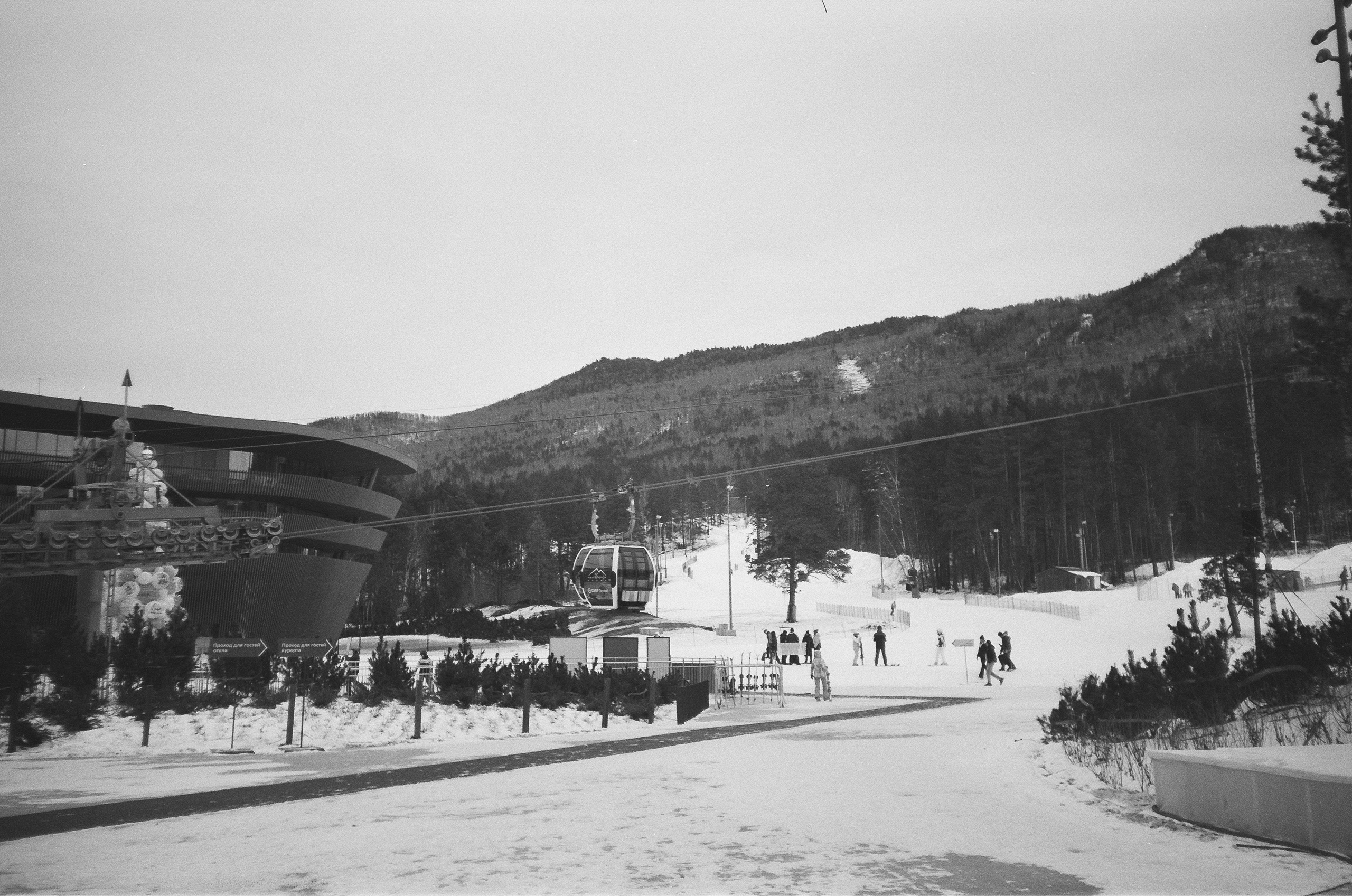Горный курорт Манжерок в Новый Год. Фотограф-документалист Мария Осокина
