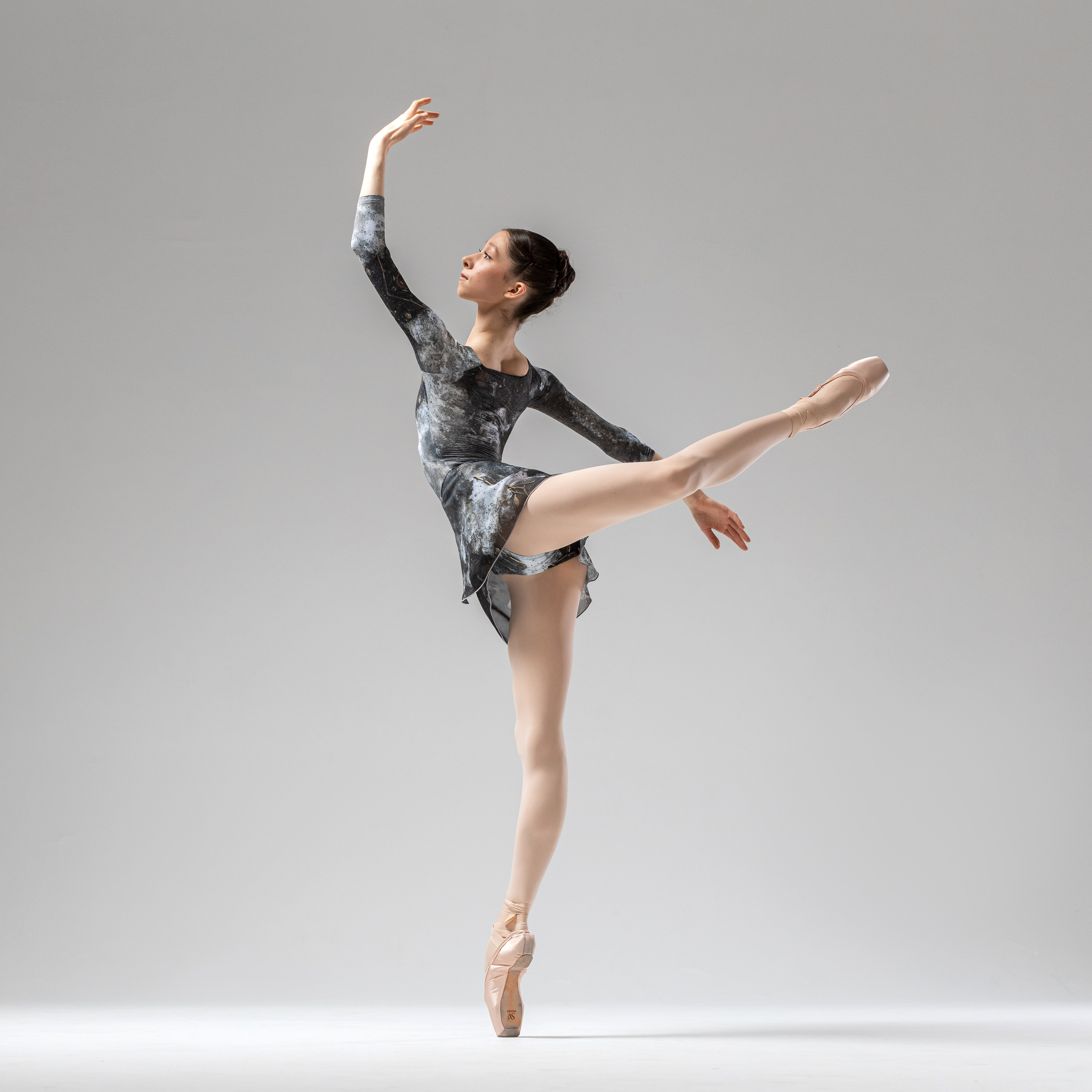 Балетная съёмка на белой циклораме и фонах. Балетный фотограф Алина Ханько — Душа Балета