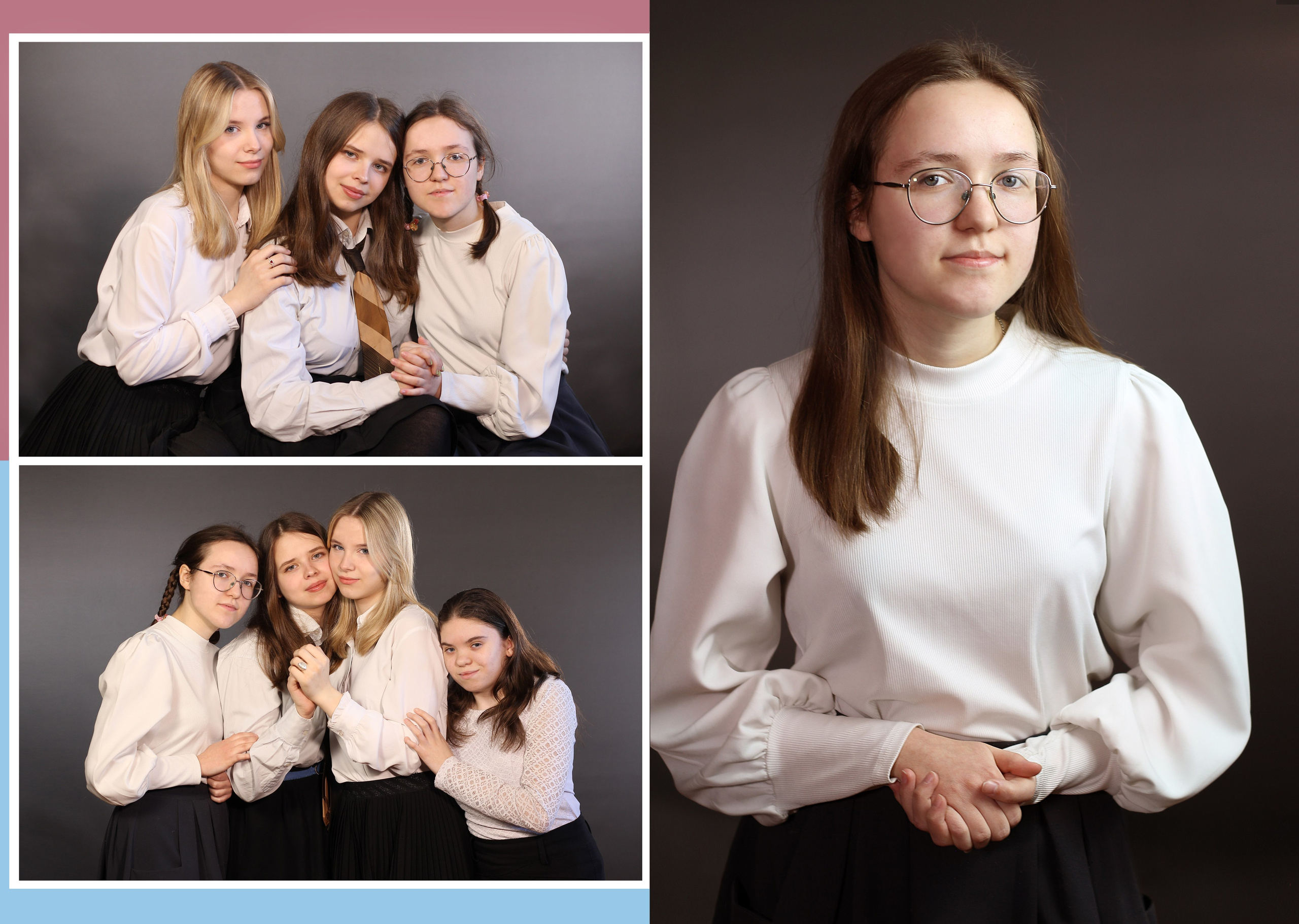 Фотокнига выпускной 9 класс. Твердая фотообложка. Страницы из плотной бумаги с глянцевой ламинацией. От 10 разворотов. Фотограф в Москве Юлия Карпова