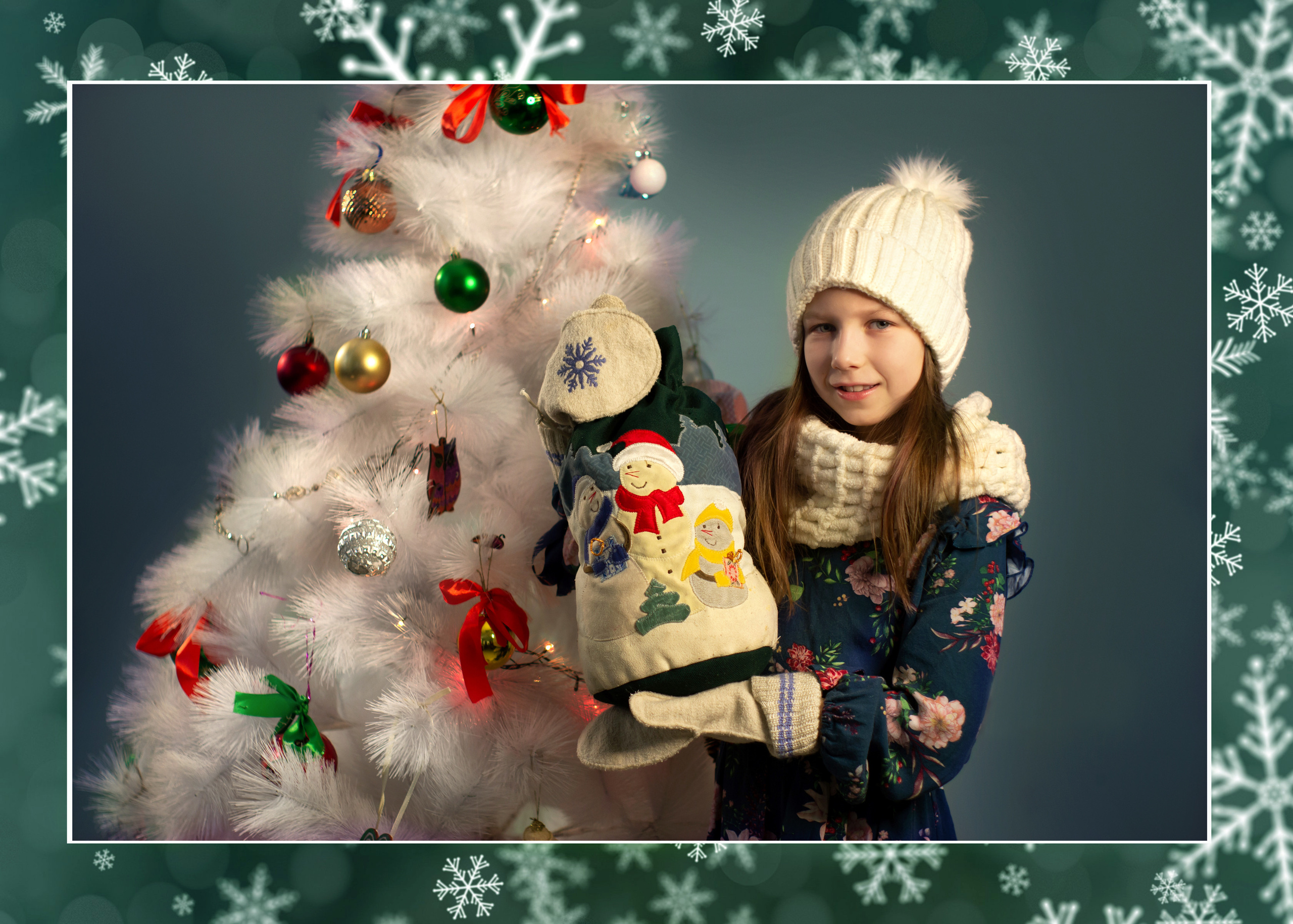 Детская новогодняя фотосессия. Фотограф в Москве Юлия Карпова