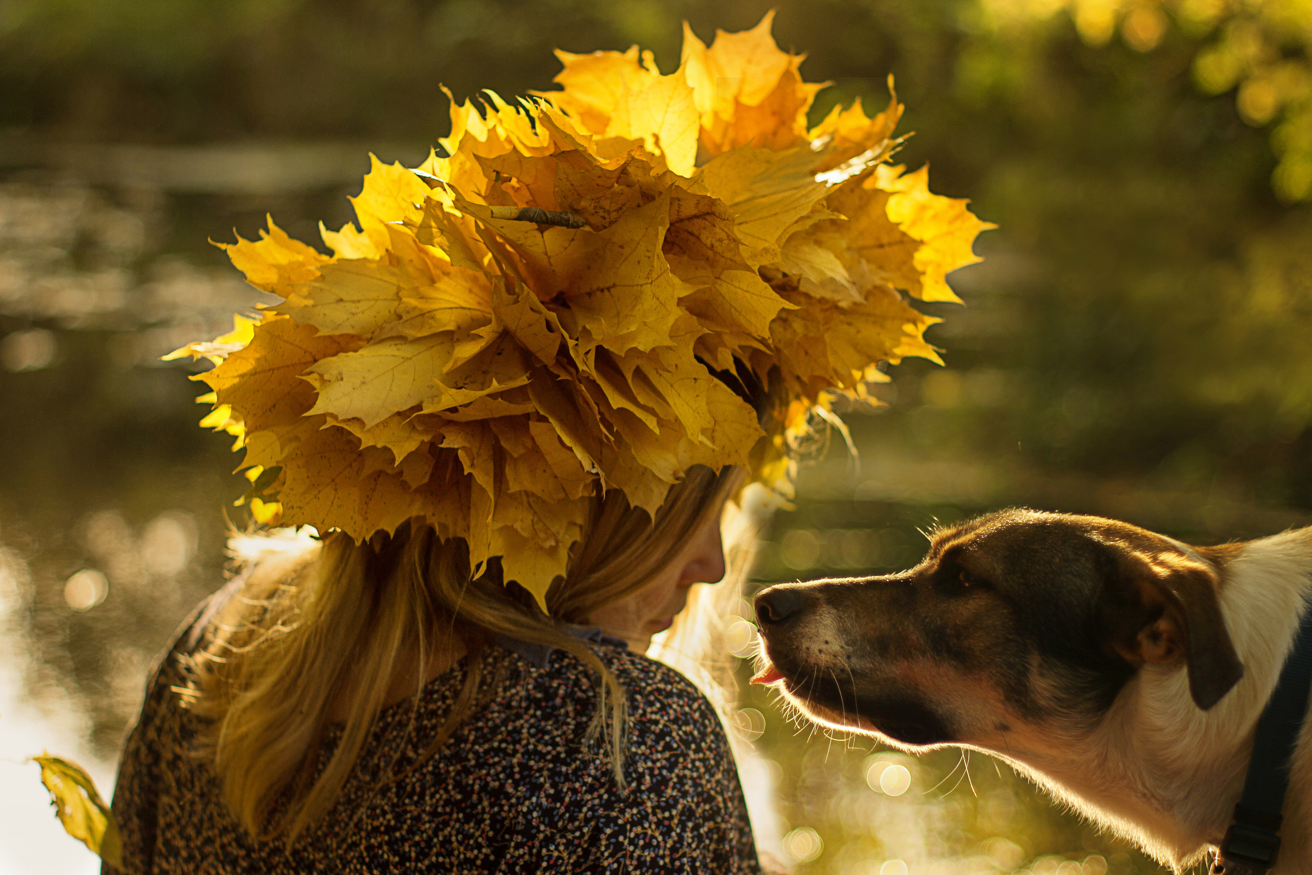Портрет женский на натуре. Фотограф в Москве Юлия Карпова