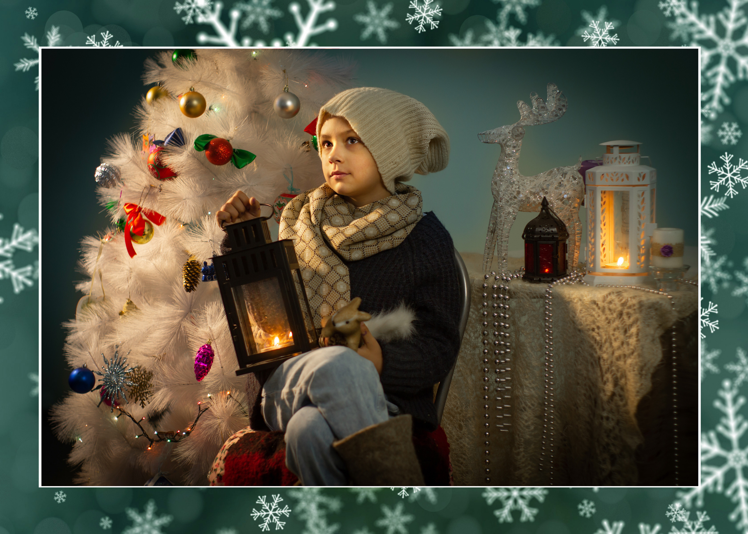 Детская новогодняя фотосессия. Фотограф в Москве Юлия Карпова