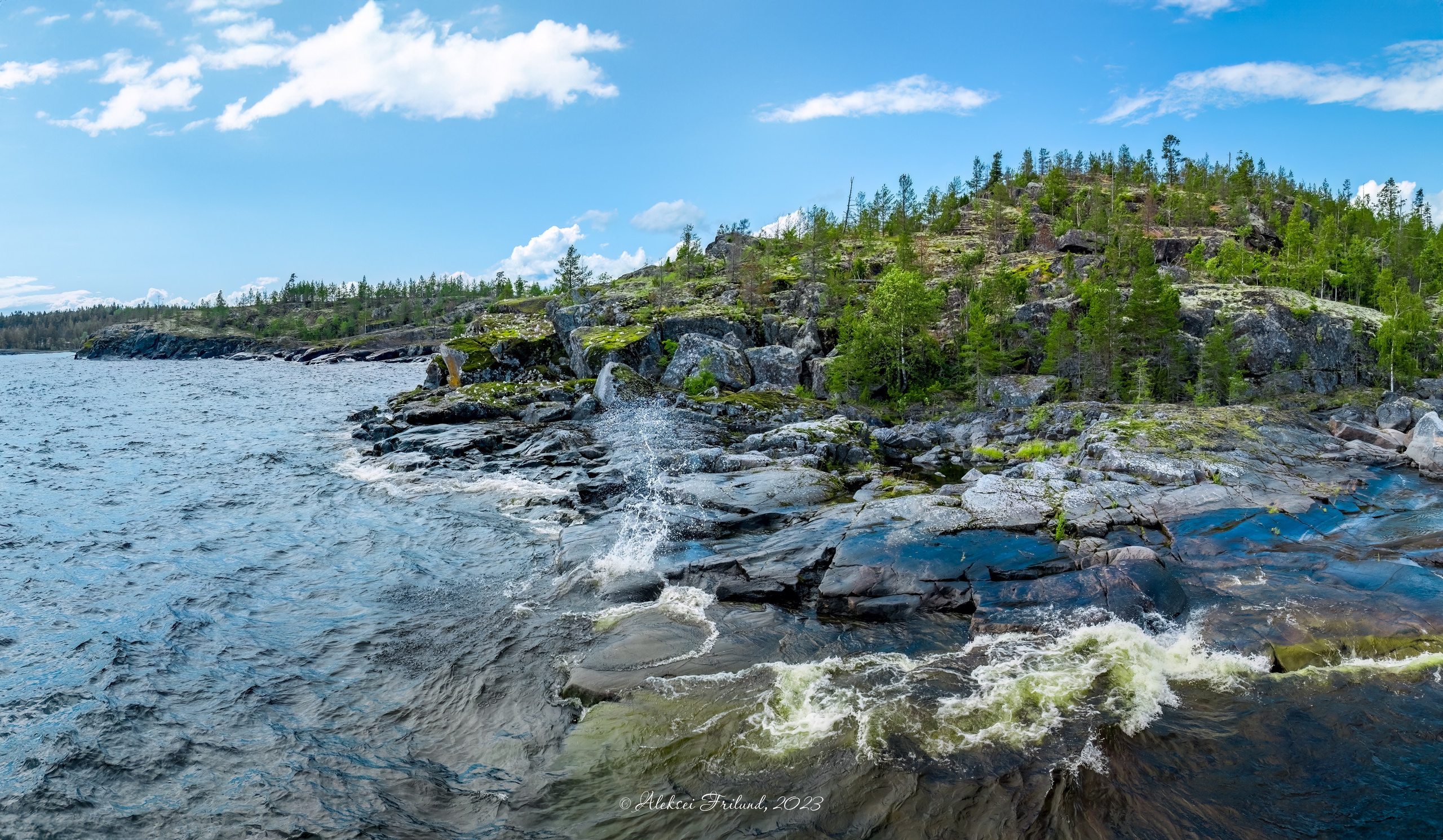 Ладожское озеро. Аэросъемка. Фото и Видео в Карелии. Алексей Фрилунд