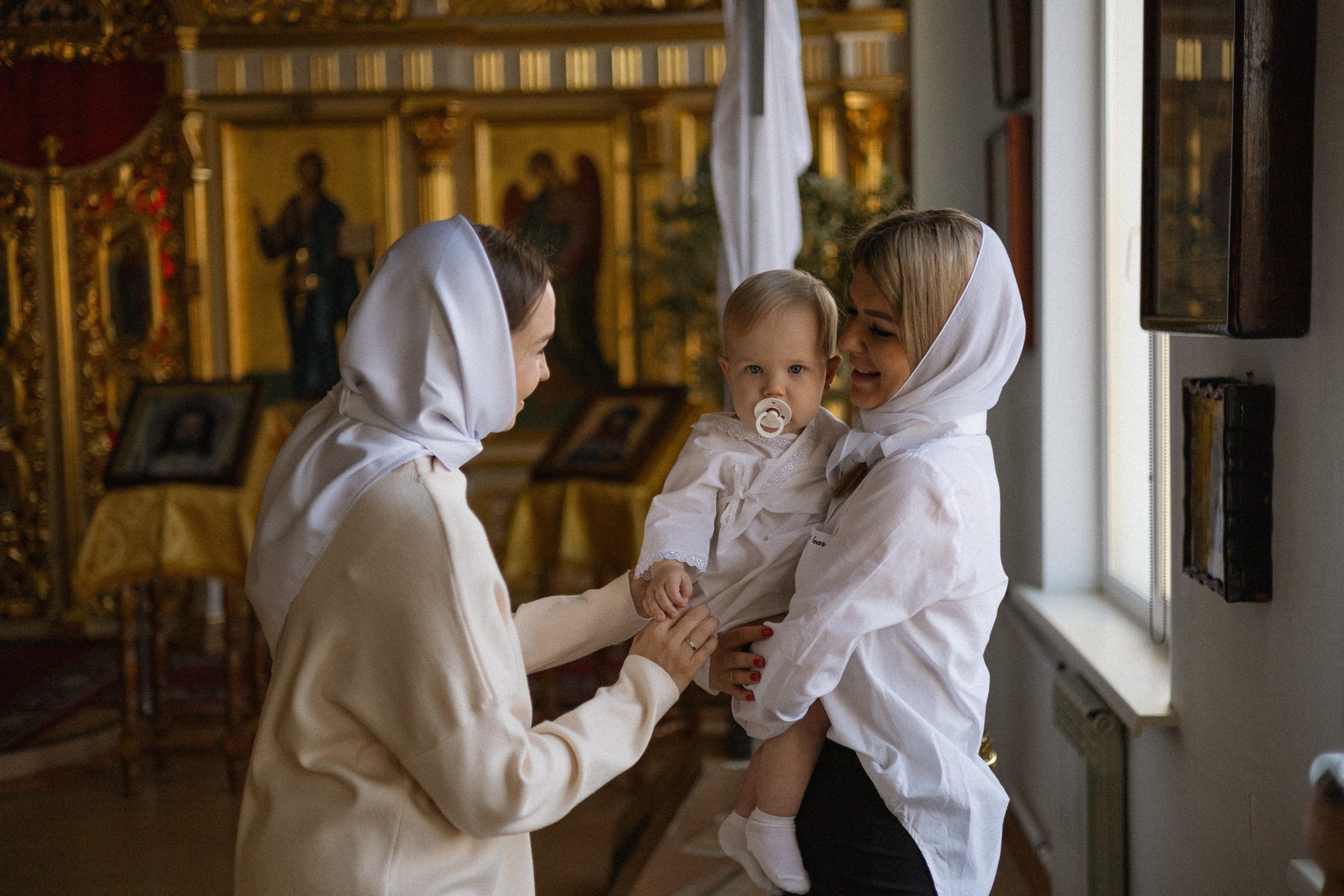 Крещение Лёвы. Фотограф в г. Чита