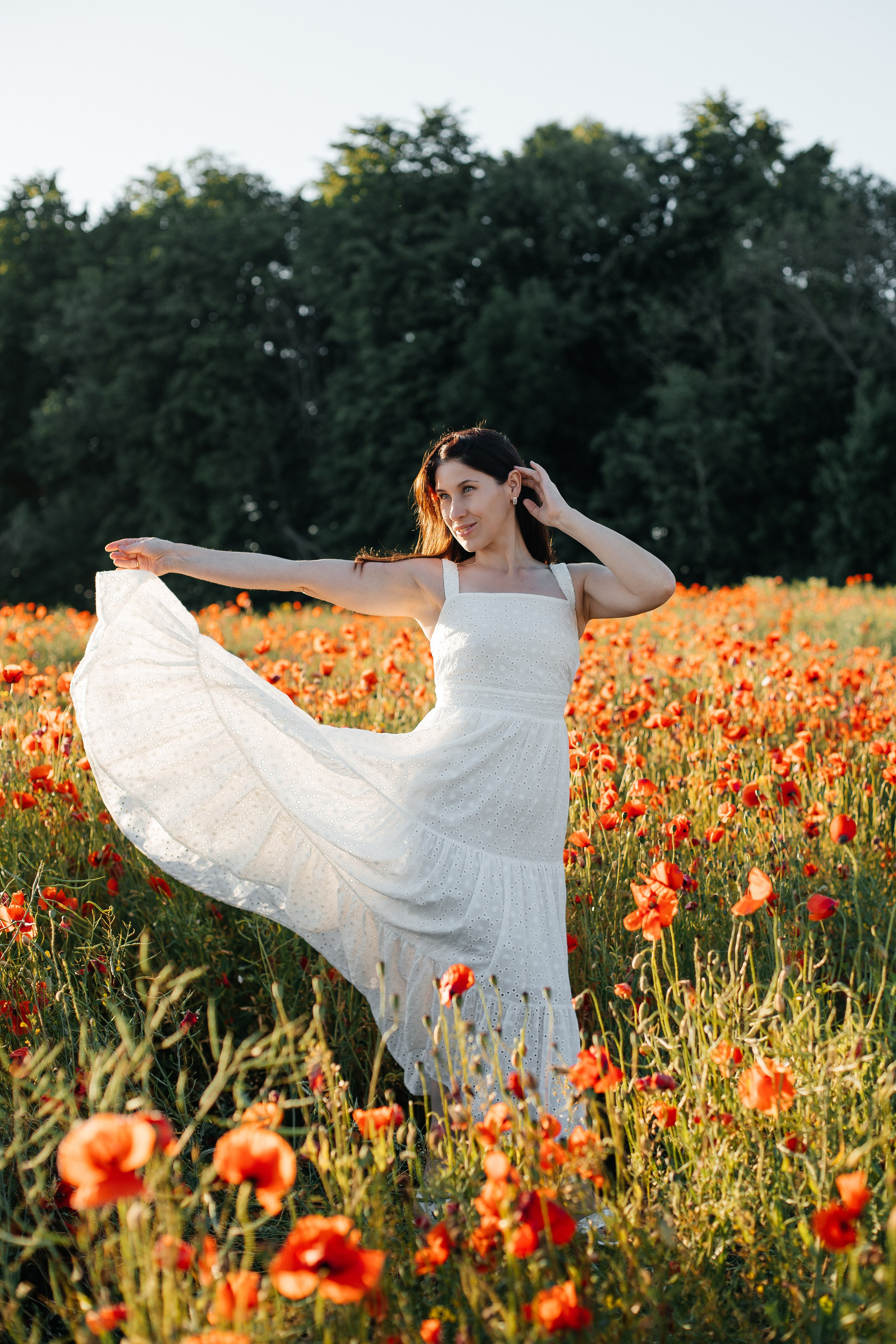 Фотосессия в маках. Https://malovafoto.ru