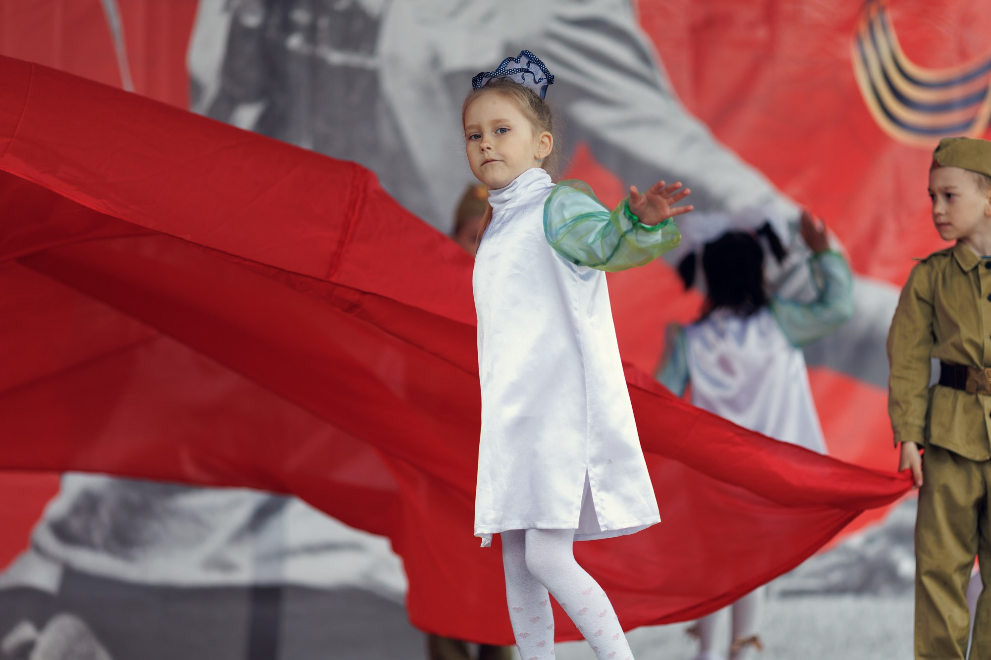 Празднование 80-летия победы над фашизмом. Славянка. Приморский край. Андрей Кровлин — фотограф в Славянке