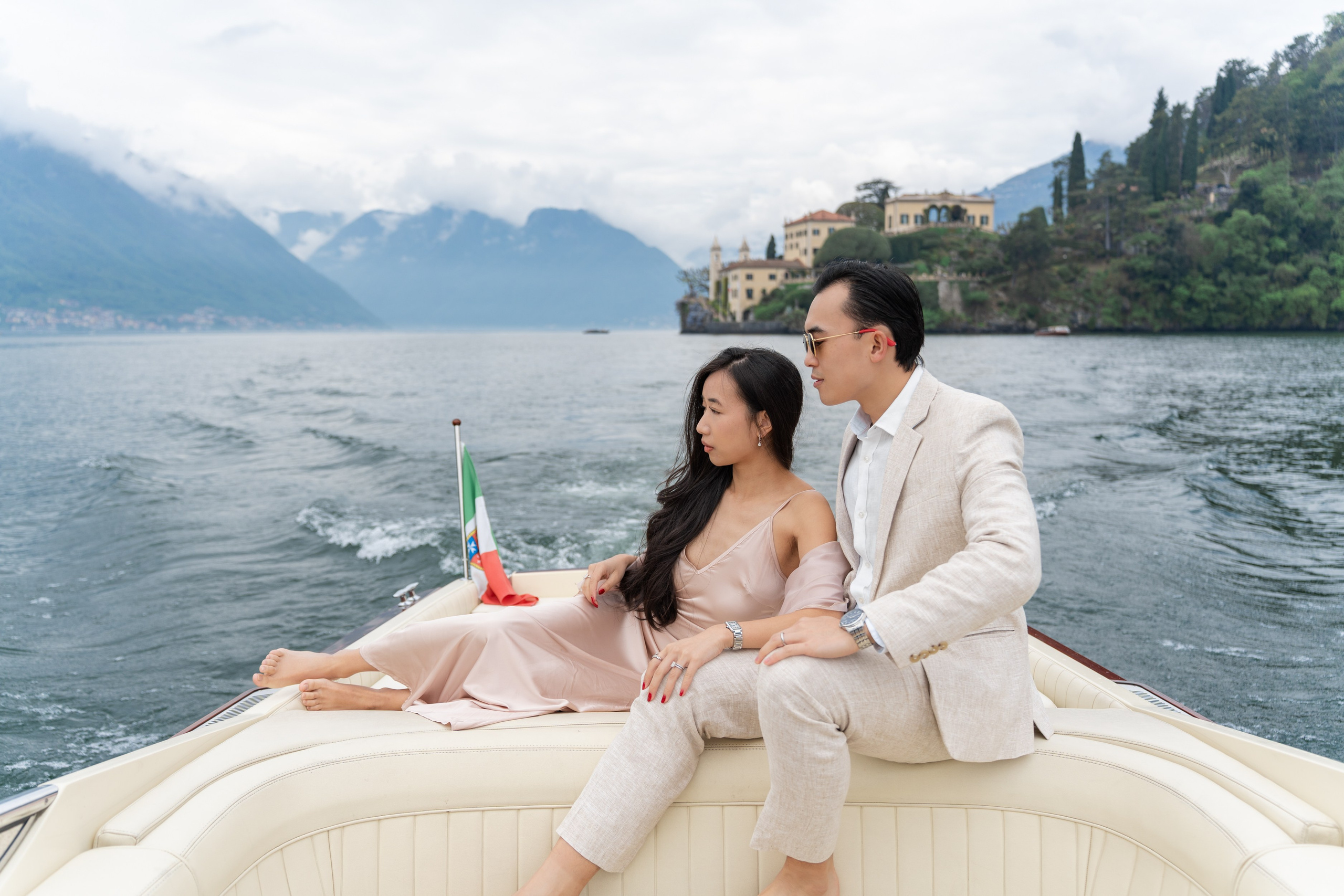 Kristen & husband. Maria Anistratova | Destination Photographer, Videographer & Drone Pilot — Lake Como