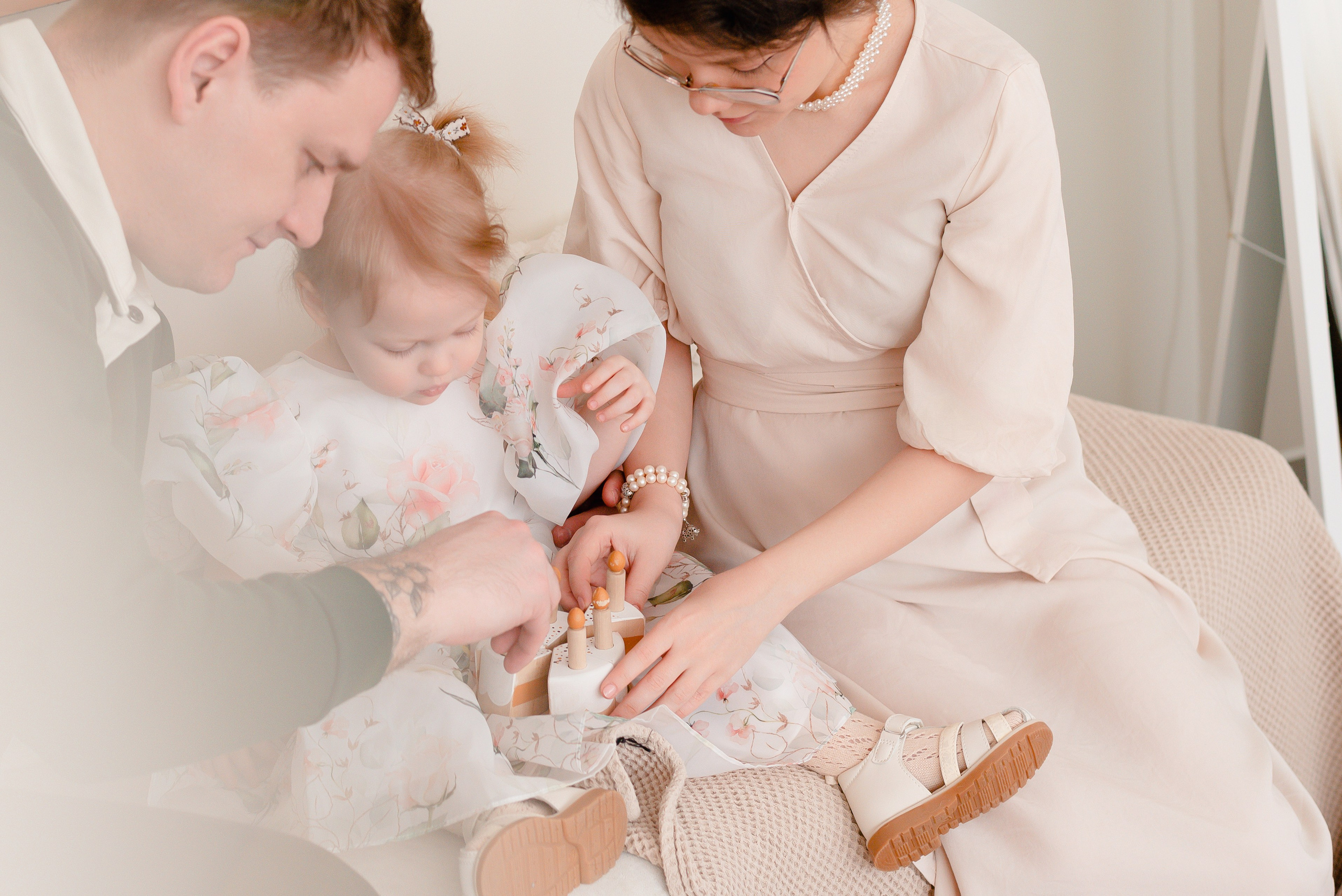 Терентьевы Юра, Юля, Соня. Семейный и детский фотограф Иваново Ксения Азаренкова
