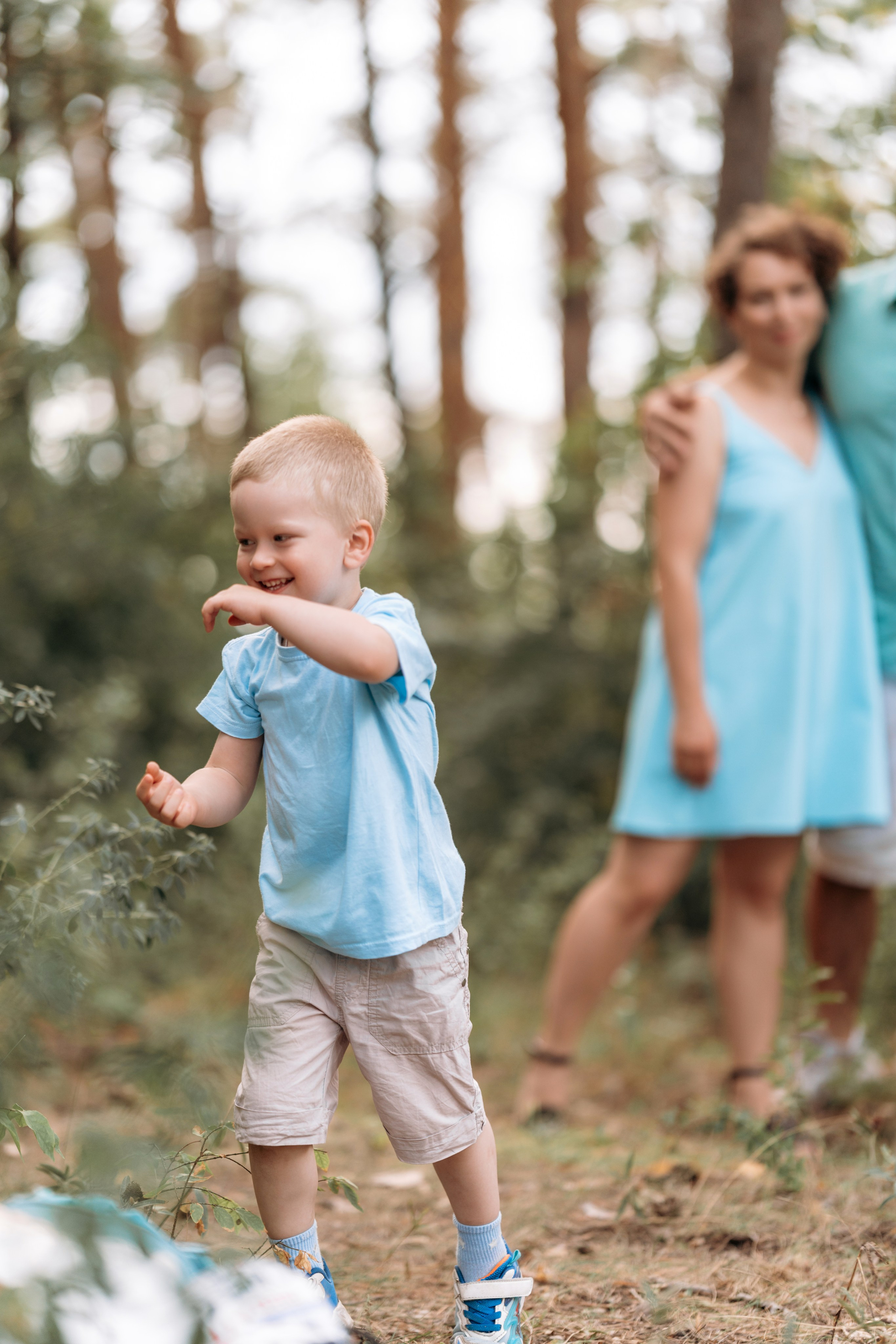 Семья на природе. Семейный и свадебный фотограф в Ульяновске Арина Авдеева