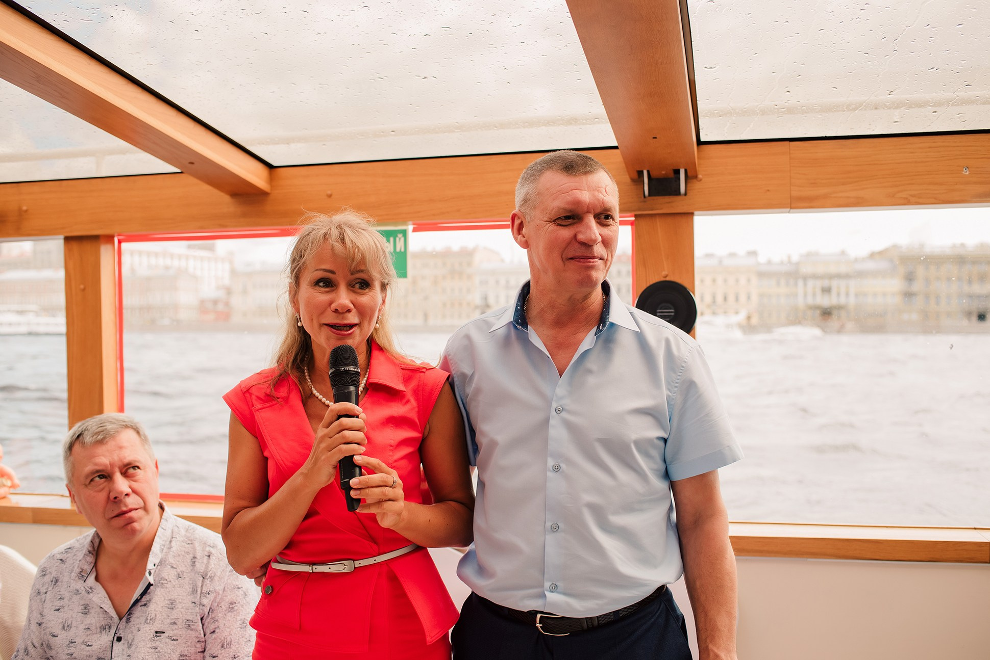 Юля и Андрей. Банкет на воде. Семейный и Свадебный фотограф. Санкт-Петербург. Пушкин