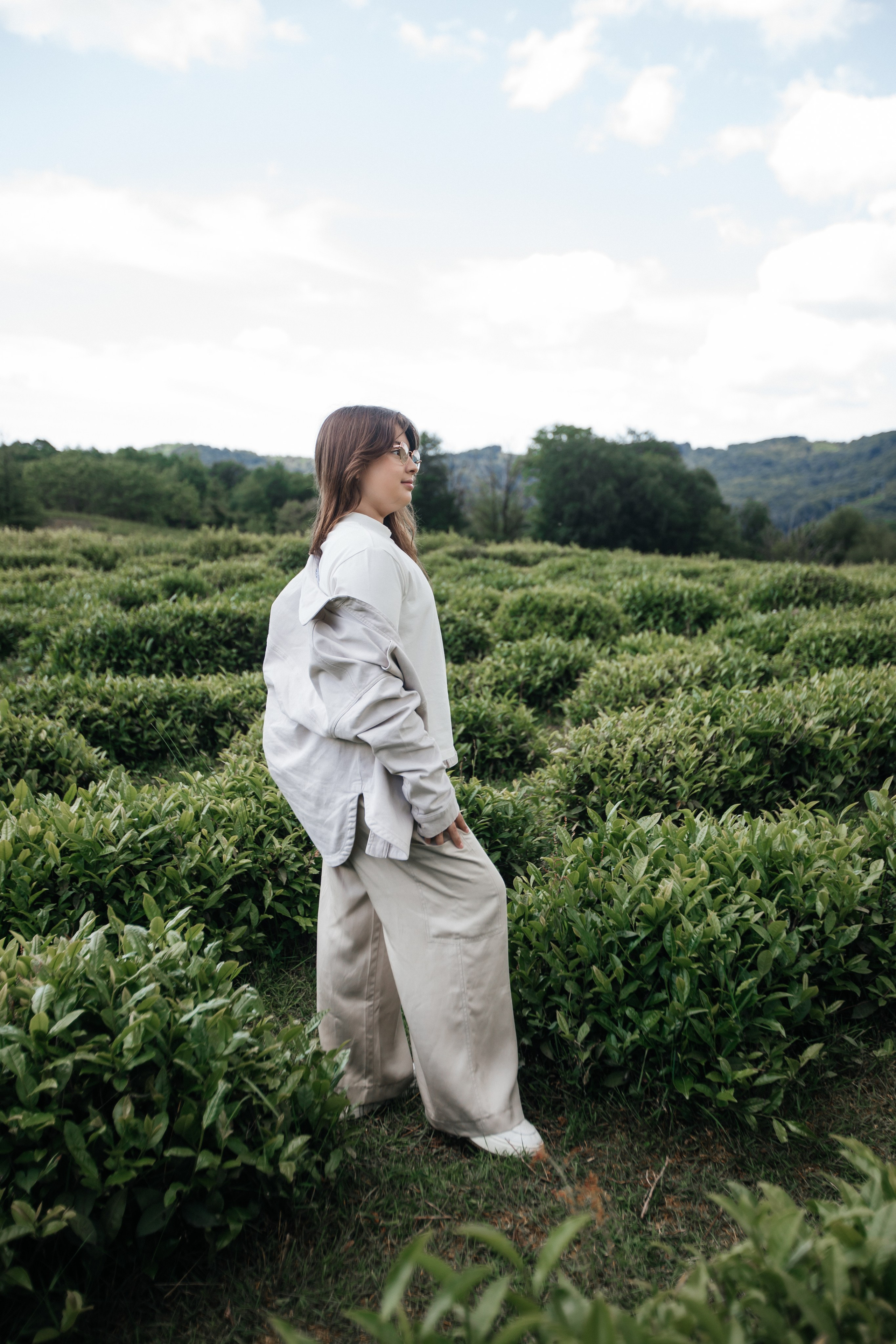 Tea plantation. Efimova Model Agency