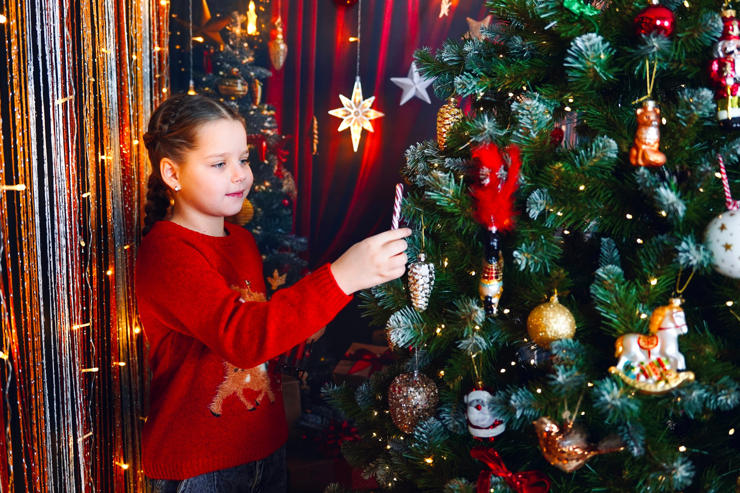 Новогодний фотопроект 2025 № 3. Семейный и детский фотограф Александра Гвоздикова