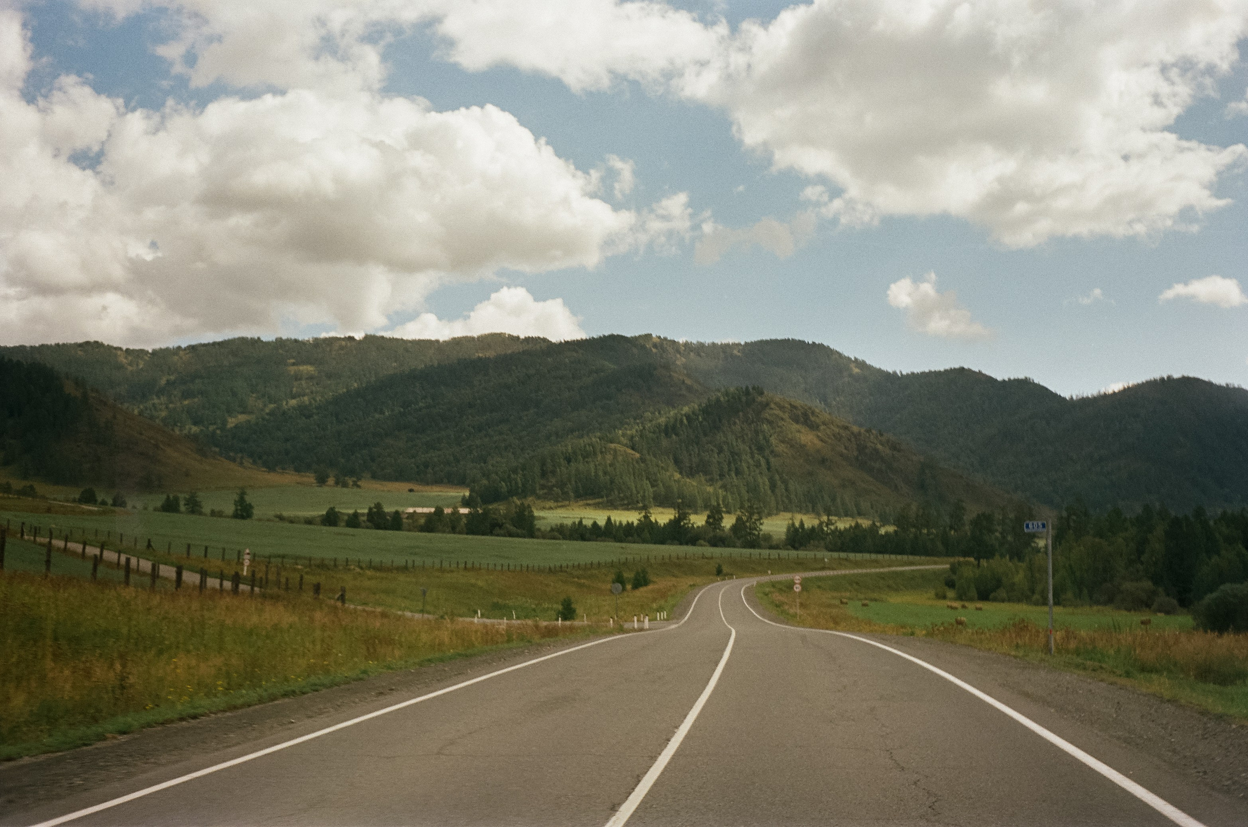 Трасса на Семинский перевал / 30 августа 2024 года