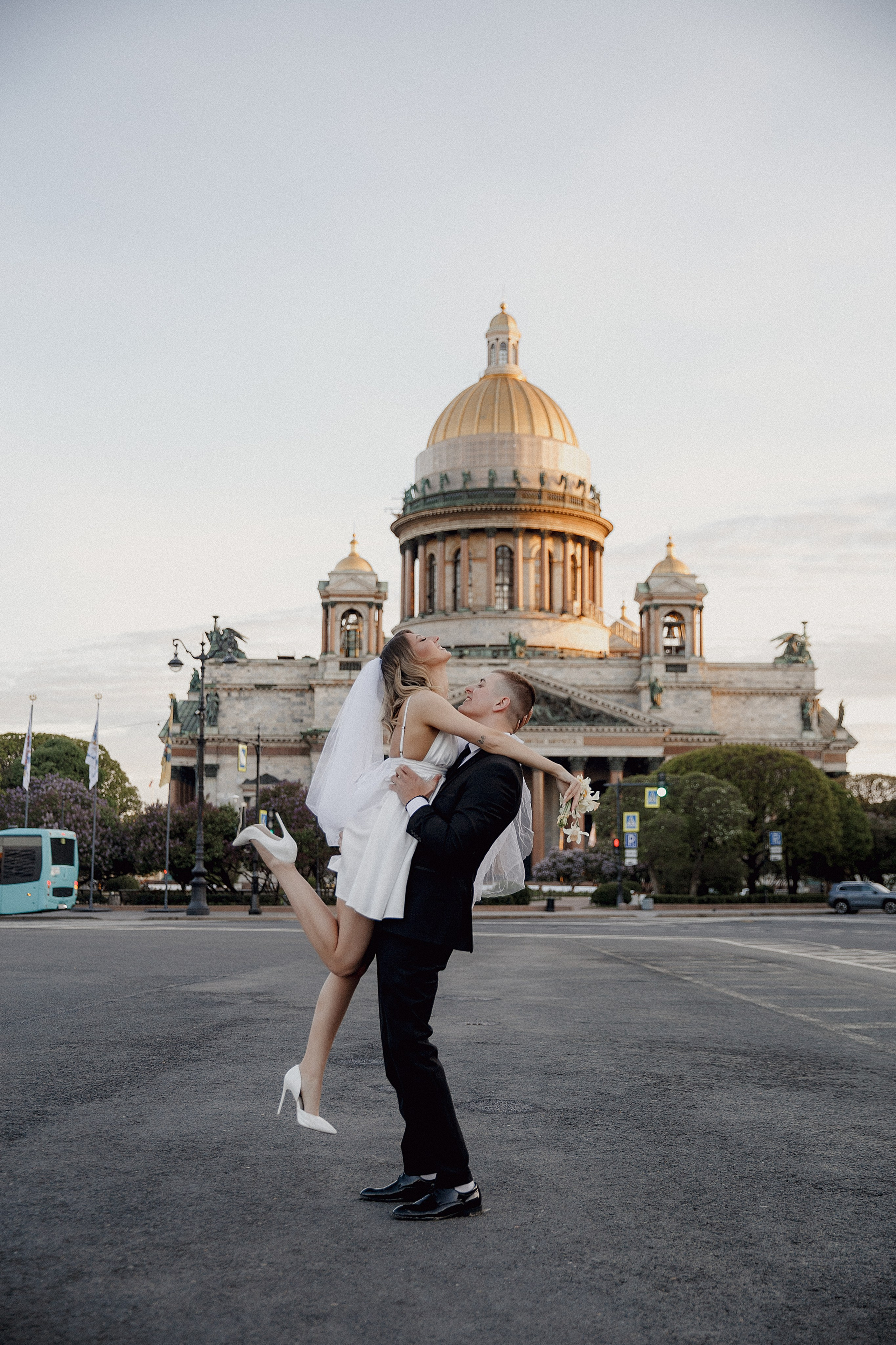 Свадебная в белые ночи. Свадебный фотограф Санкт-Петербург  Москва